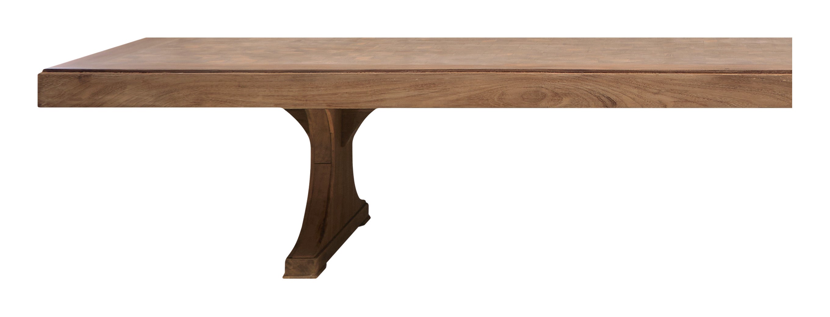 Jayson Home - Vintage Grand Parquetry Wood Table