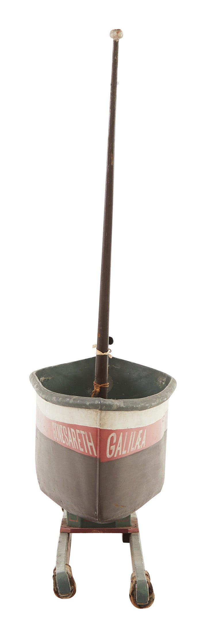 Jayson Home - Vintage Metal Sail Boat Model