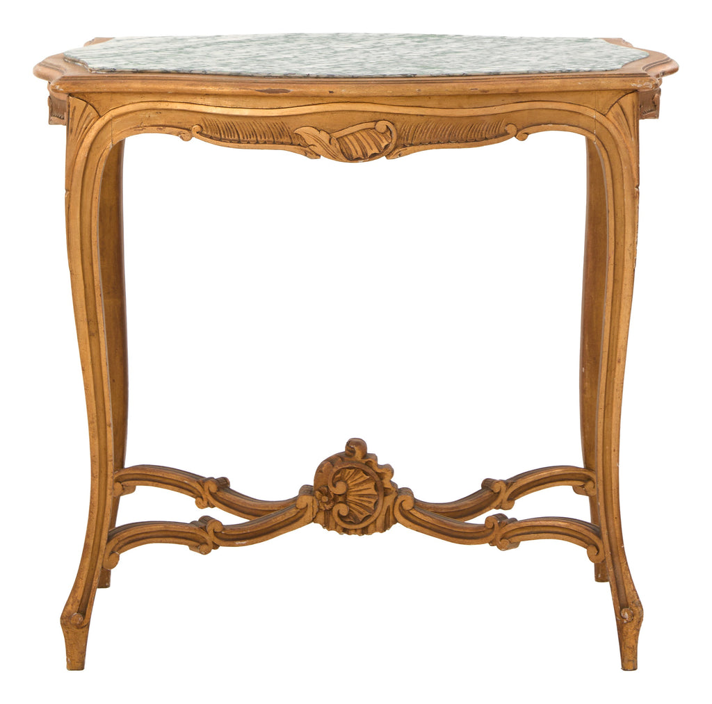 Jayson Home - Antique Louis XV Marble Top Table