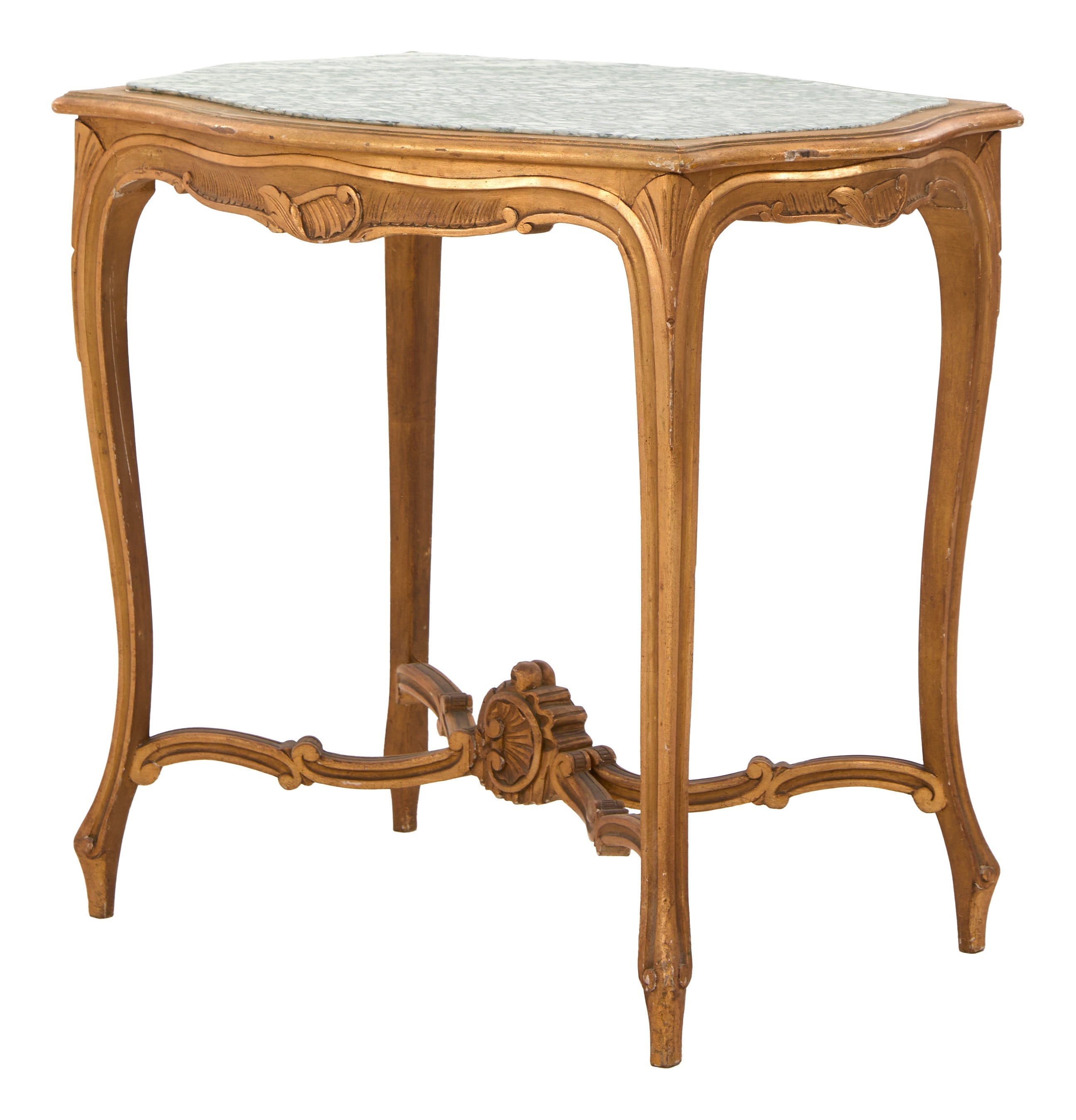 Jayson Home - Antique Louis XV Marble Top Table