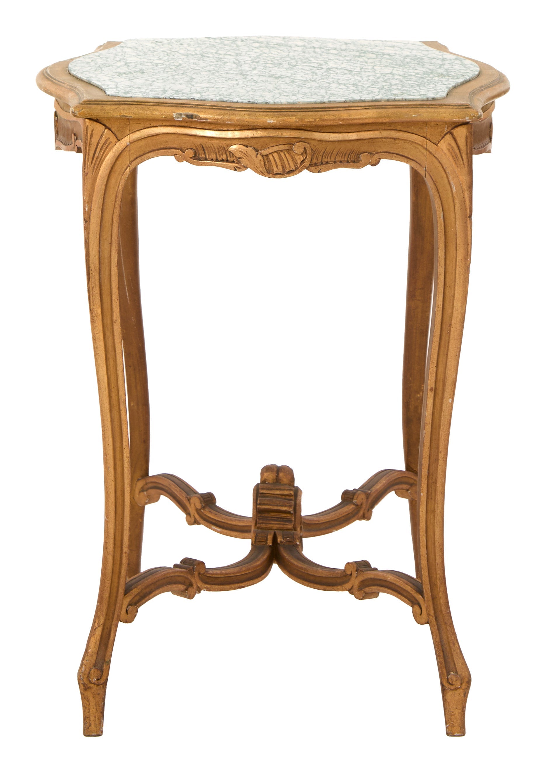 Jayson Home - Antique Louis XV Marble Top Table