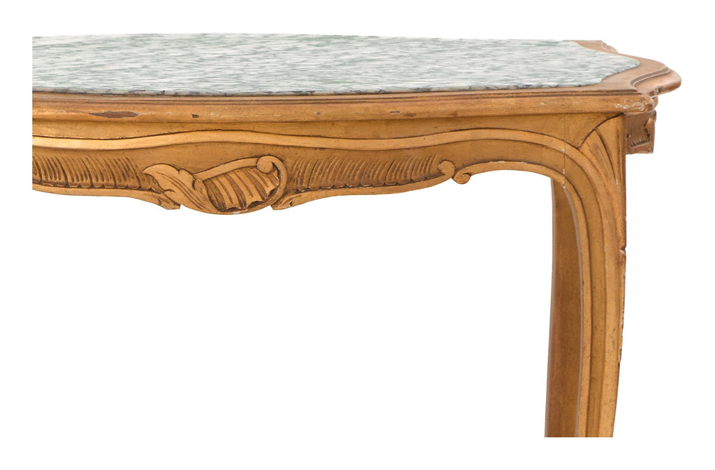 Jayson Home - Antique Louis XV Marble Top Table