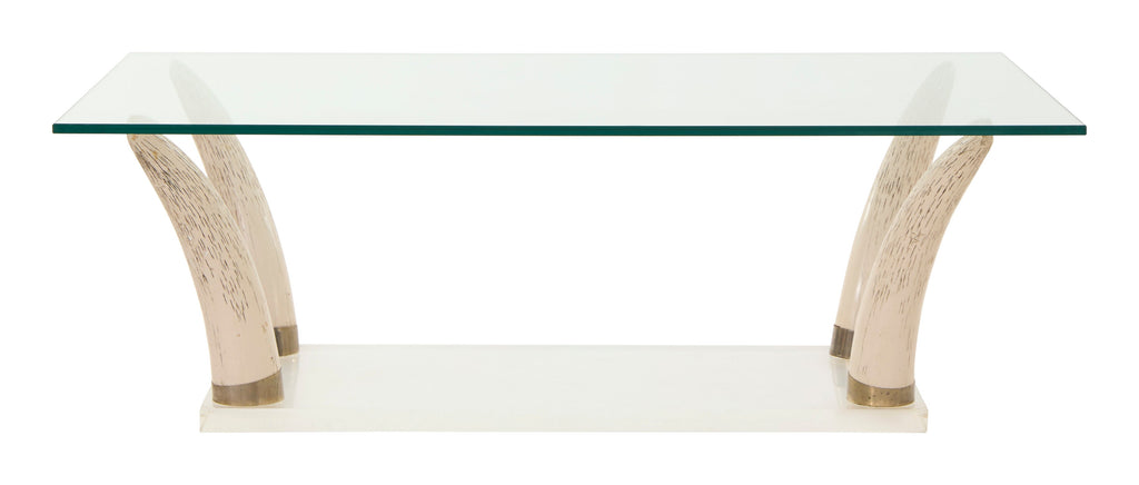 Jayson Home - Vintage Faux Tusk Coffee Table