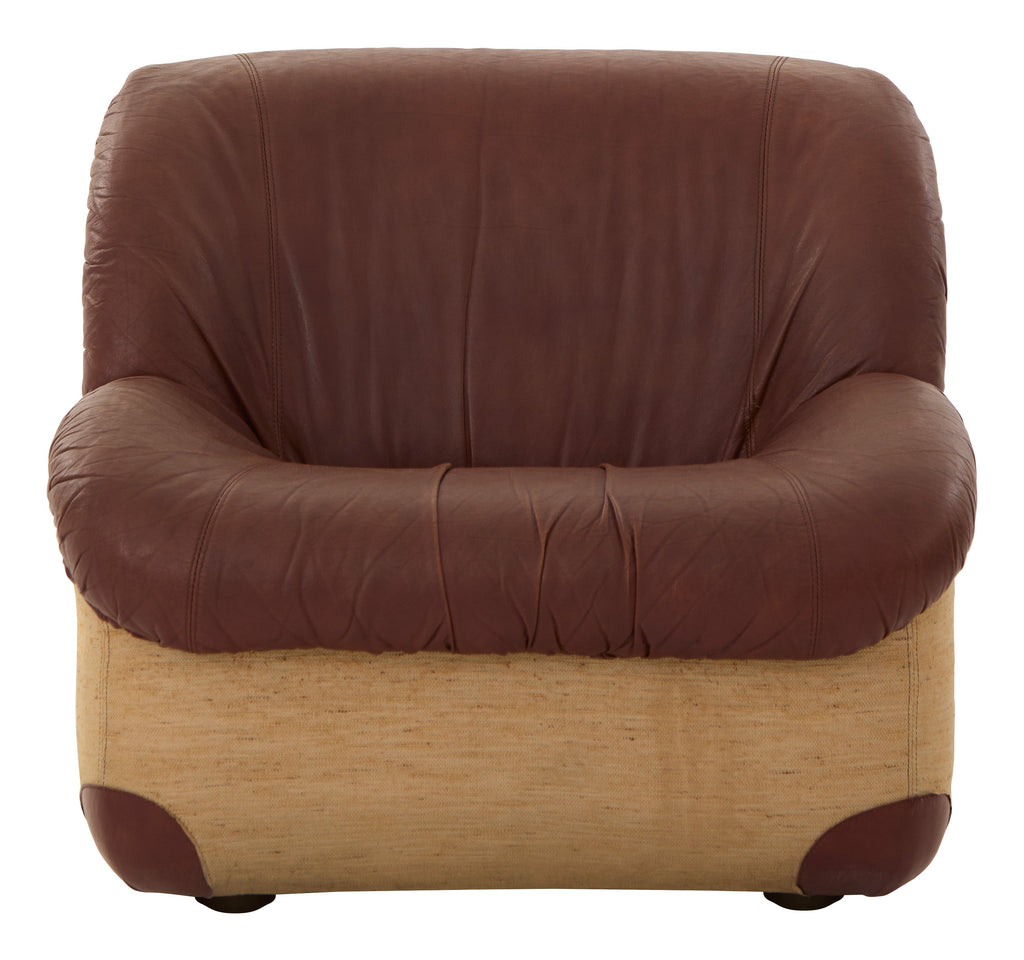 Jayson Home - Vintage Leather Lounge Chair