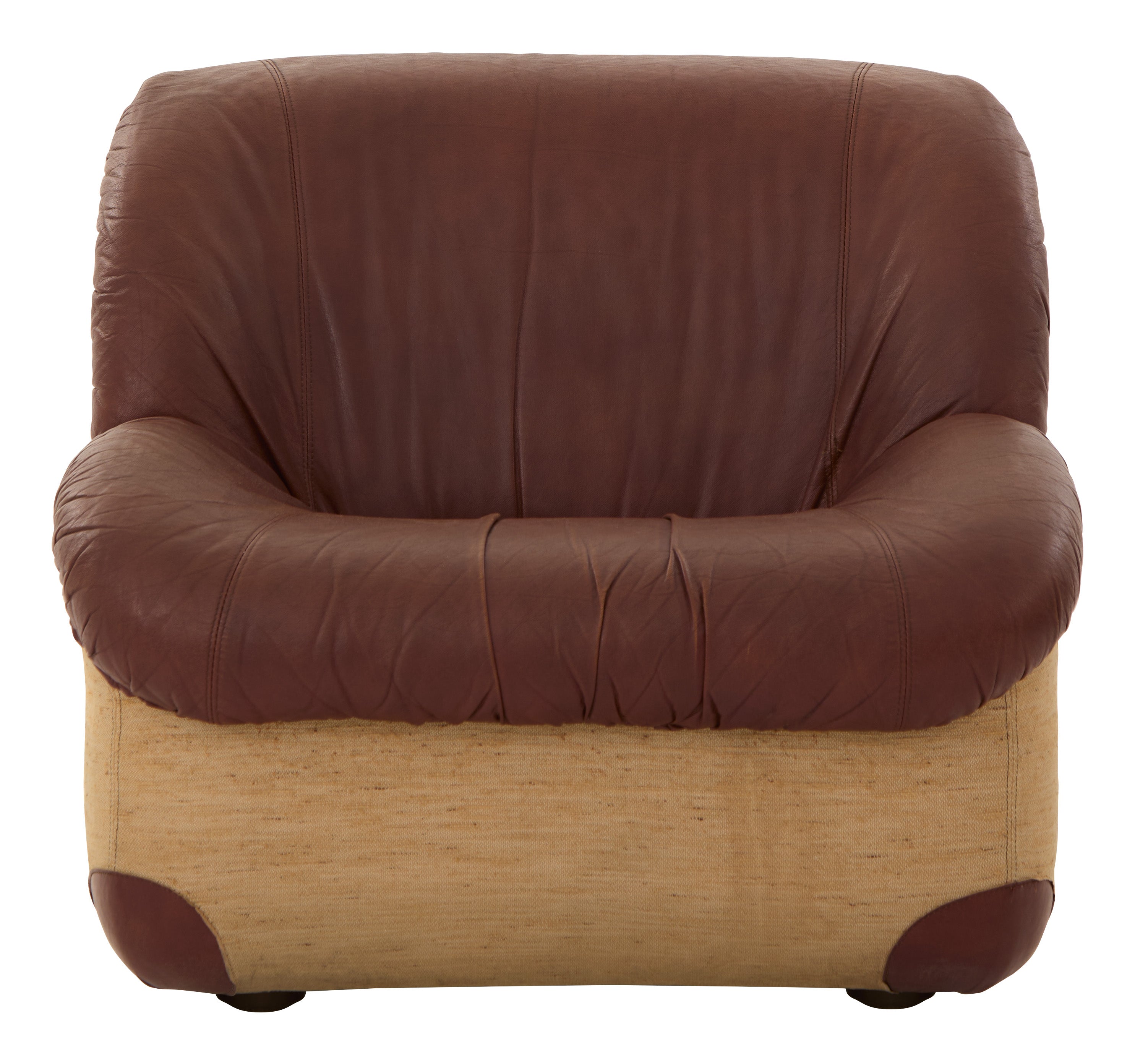 Jayson Home - Vintage Leather Lounge Chair