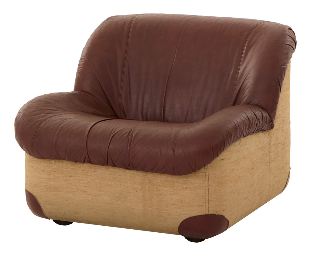 Jayson Home - Vintage Leather Lounge Chair