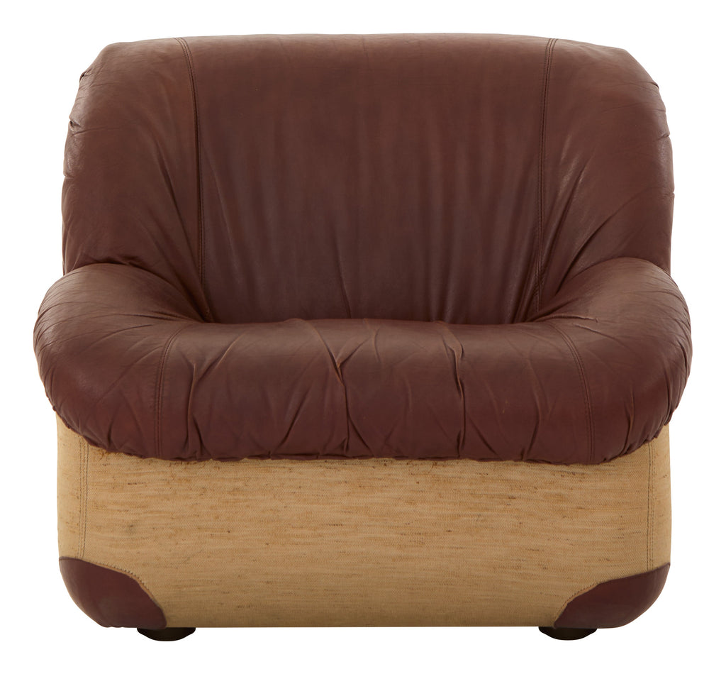 Jayson Home - Vintage Leather Lounge Chair