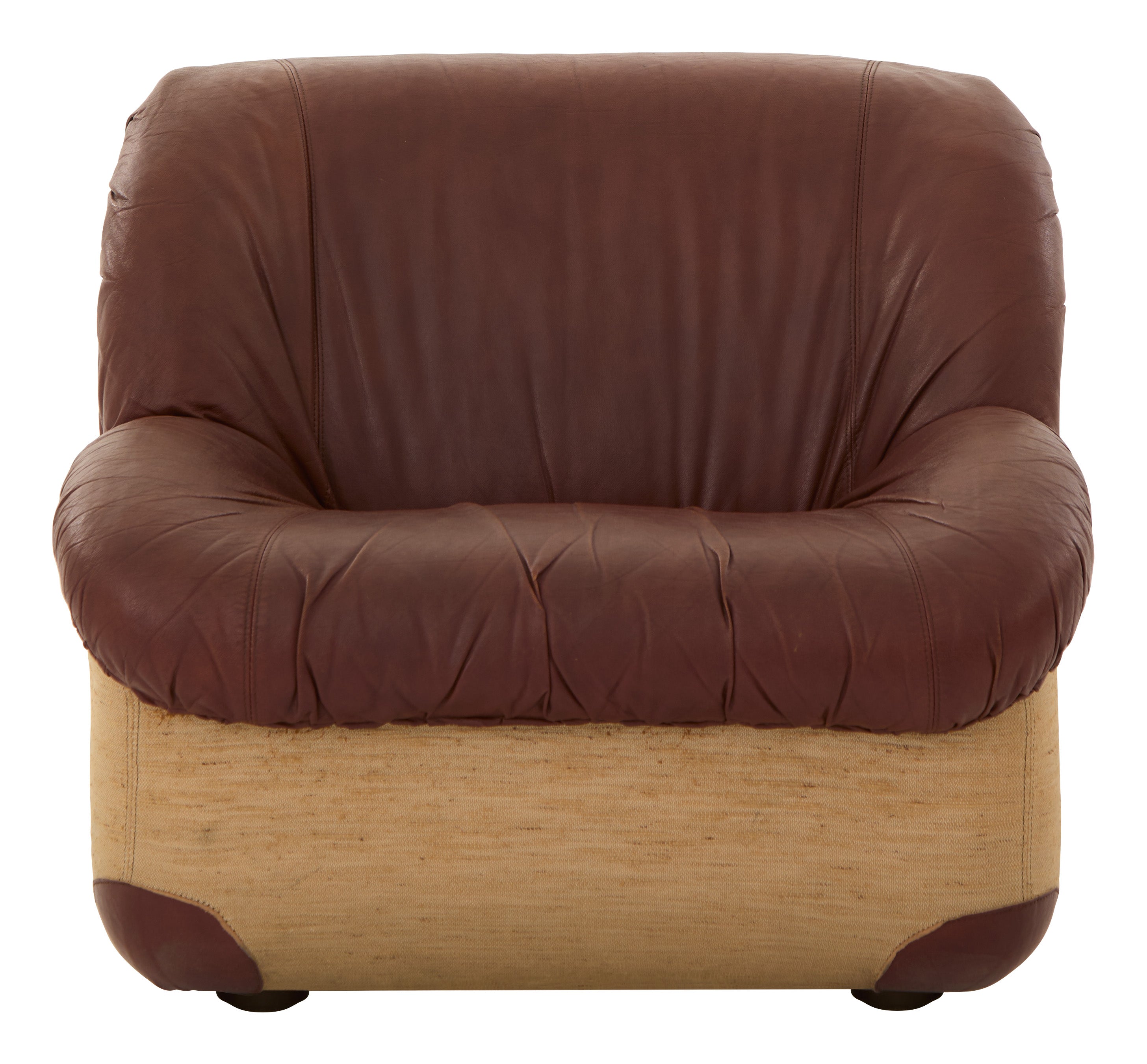 Jayson Home - Vintage Leather Lounge Chair