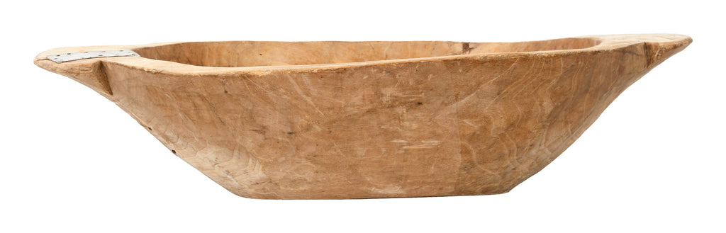 Jayson Home - Antique Wood Dough Bowl