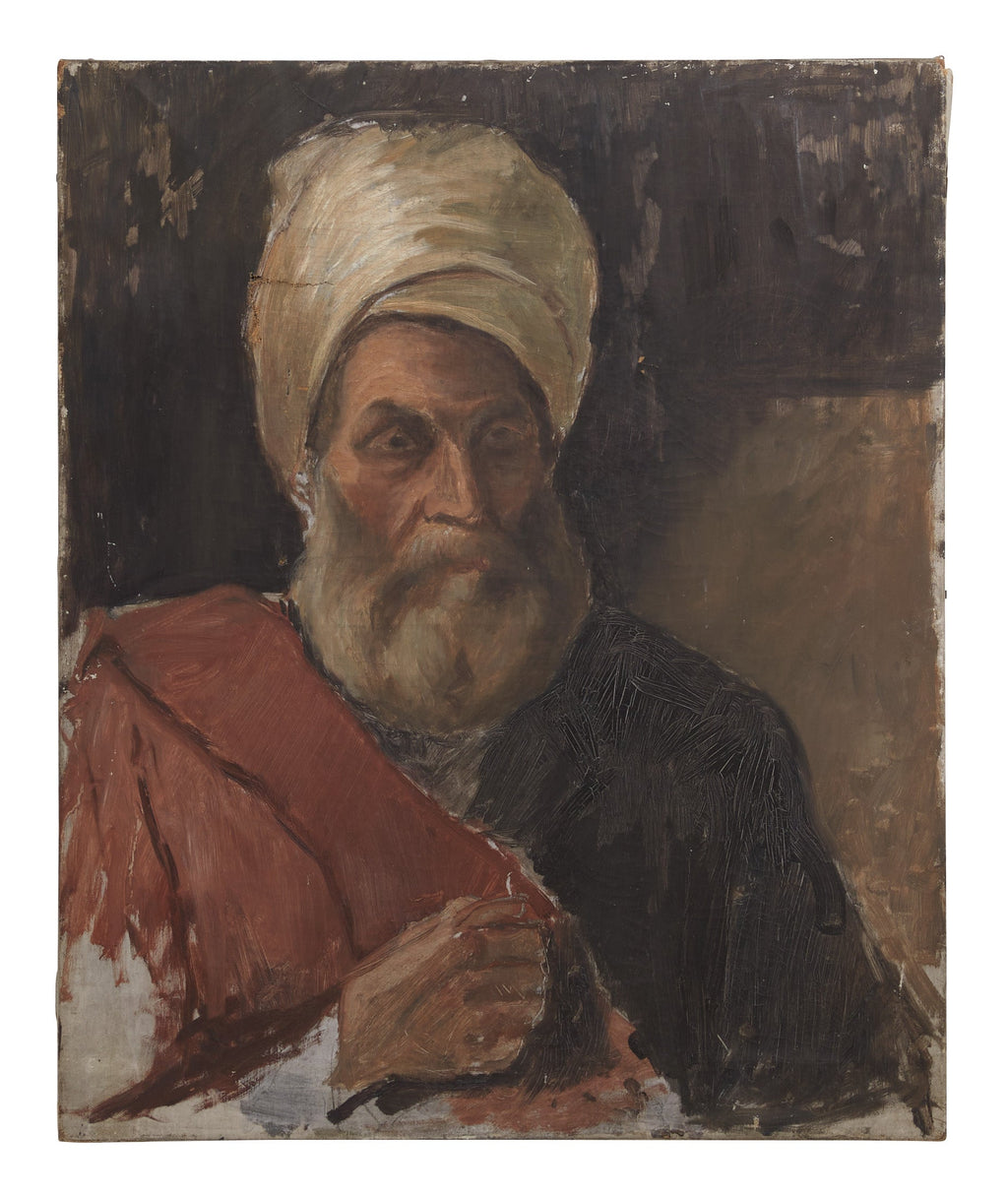 Jayson Home - Antique Oil Portrait