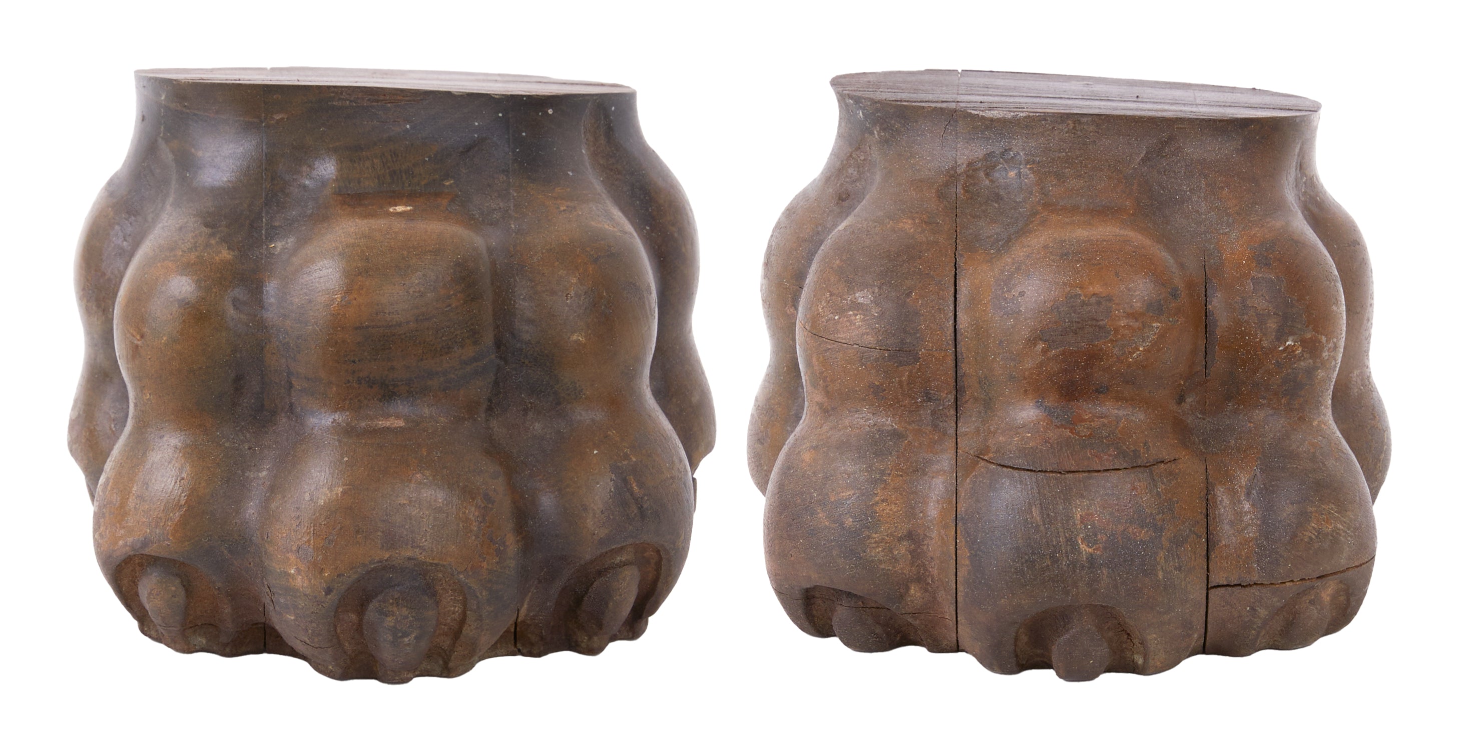 Jayson Home - Antique Wood Lions Claw