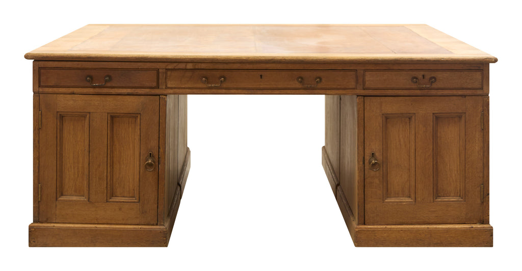 Jayson Home - Antique Wood Partners Desk
