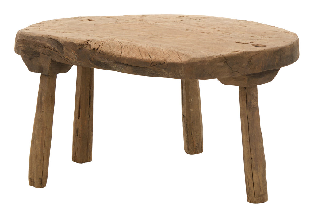 Jayson Home - Antique Brutalist Wood Table