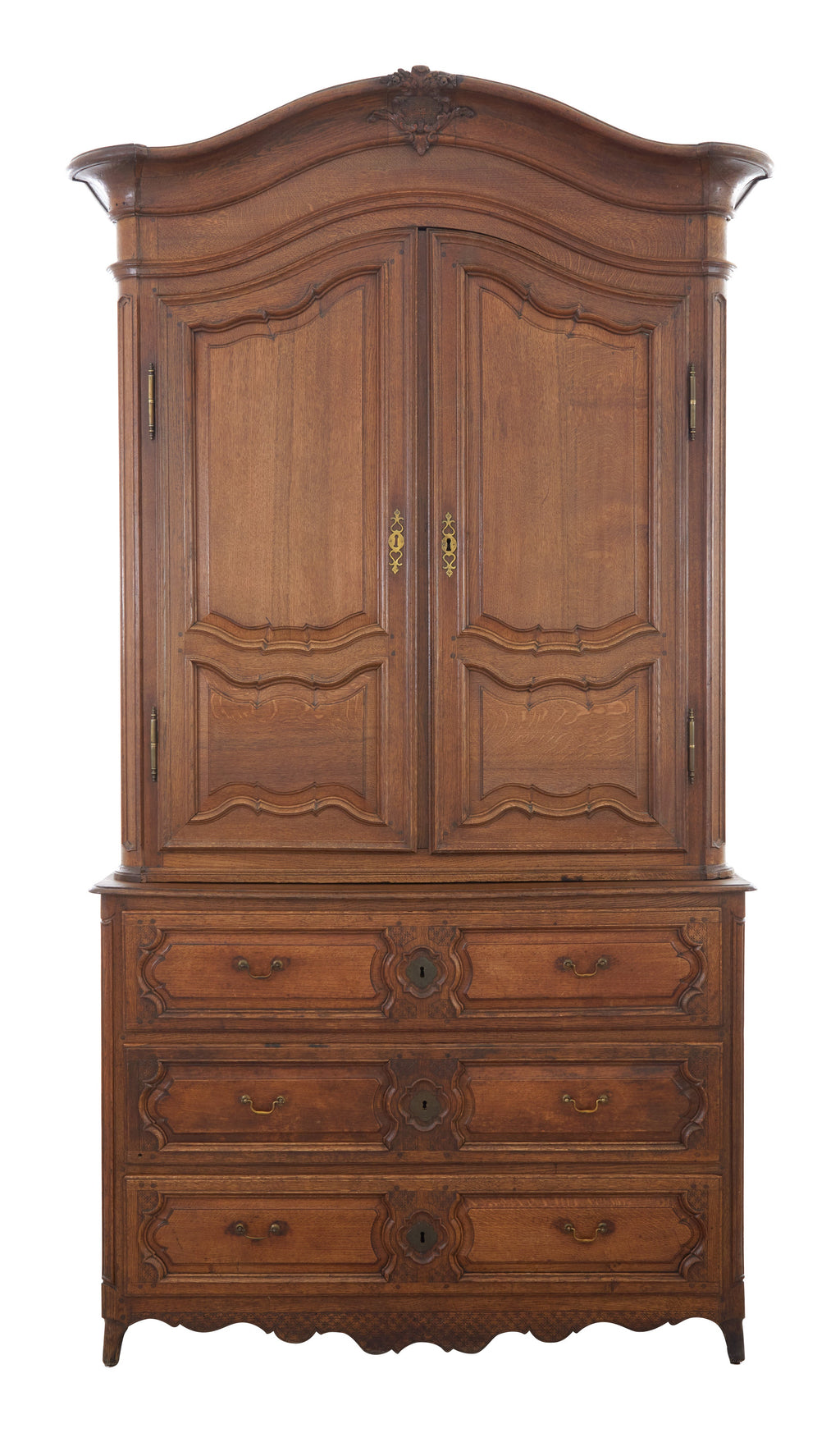 Jayson Home - Antique Oak Breakfront