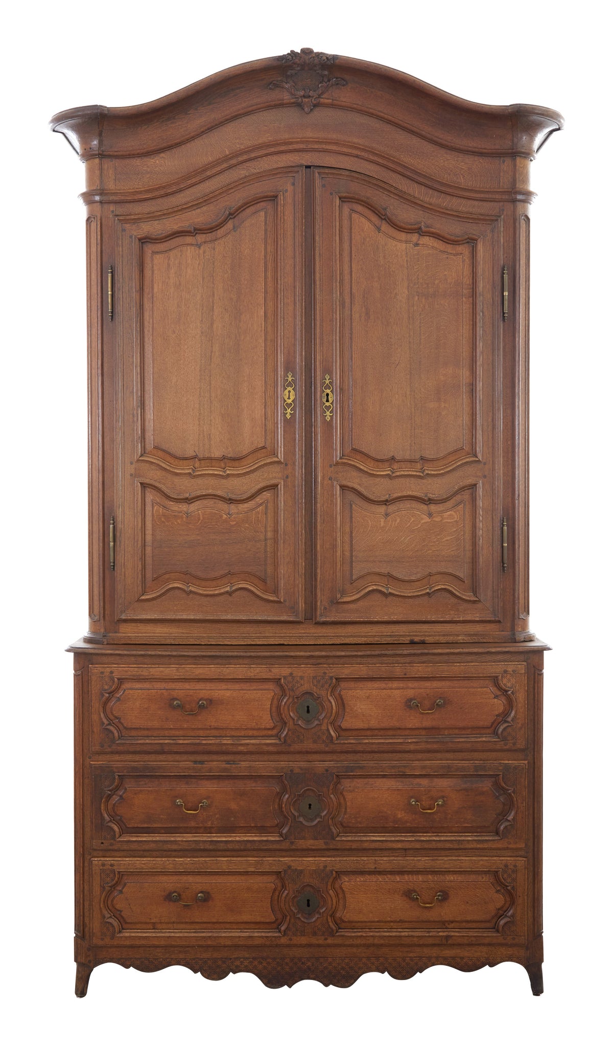 Jayson Home - Antique Oak Breakfront