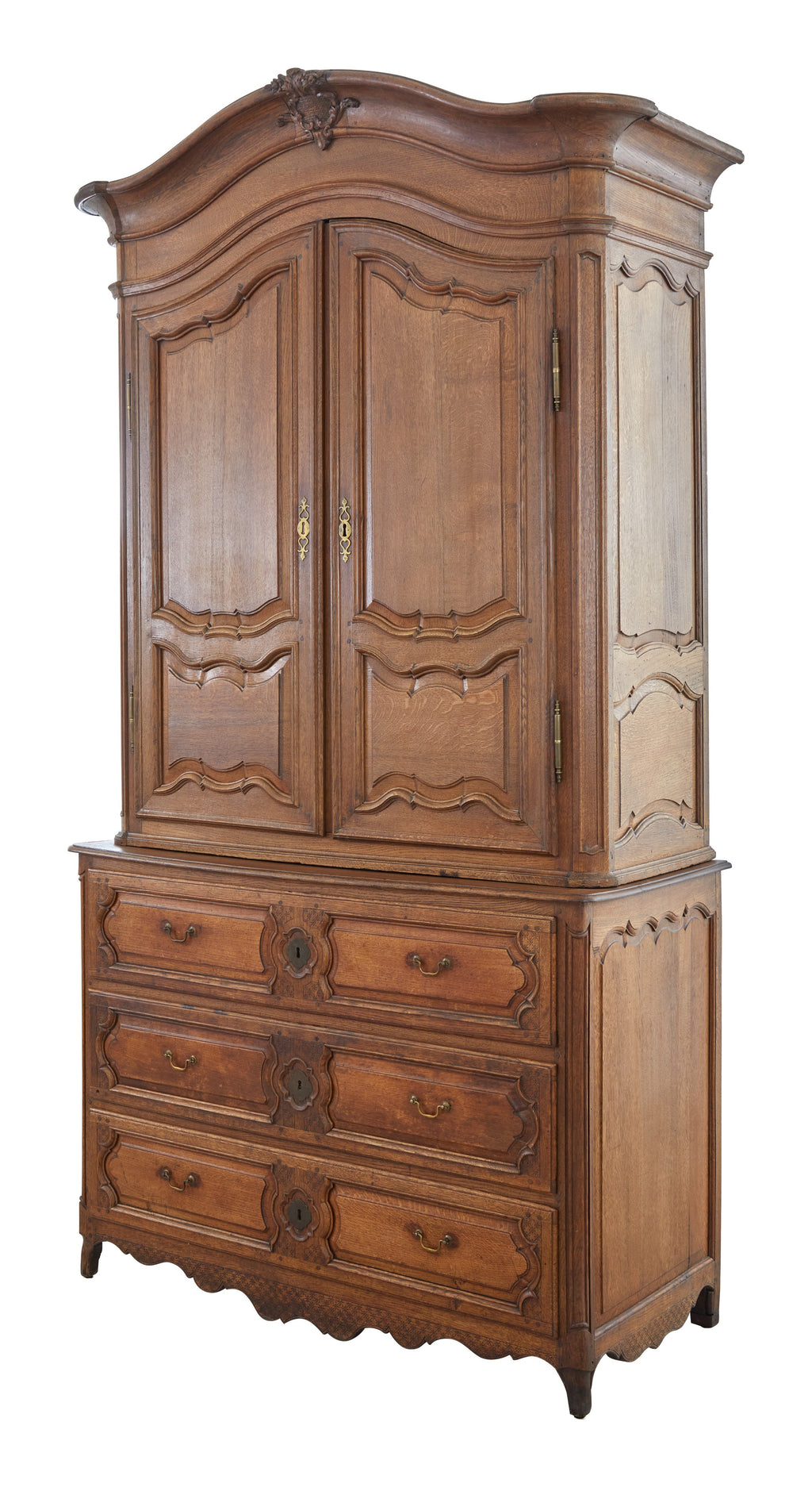 Jayson Home - Antique Oak Breakfront