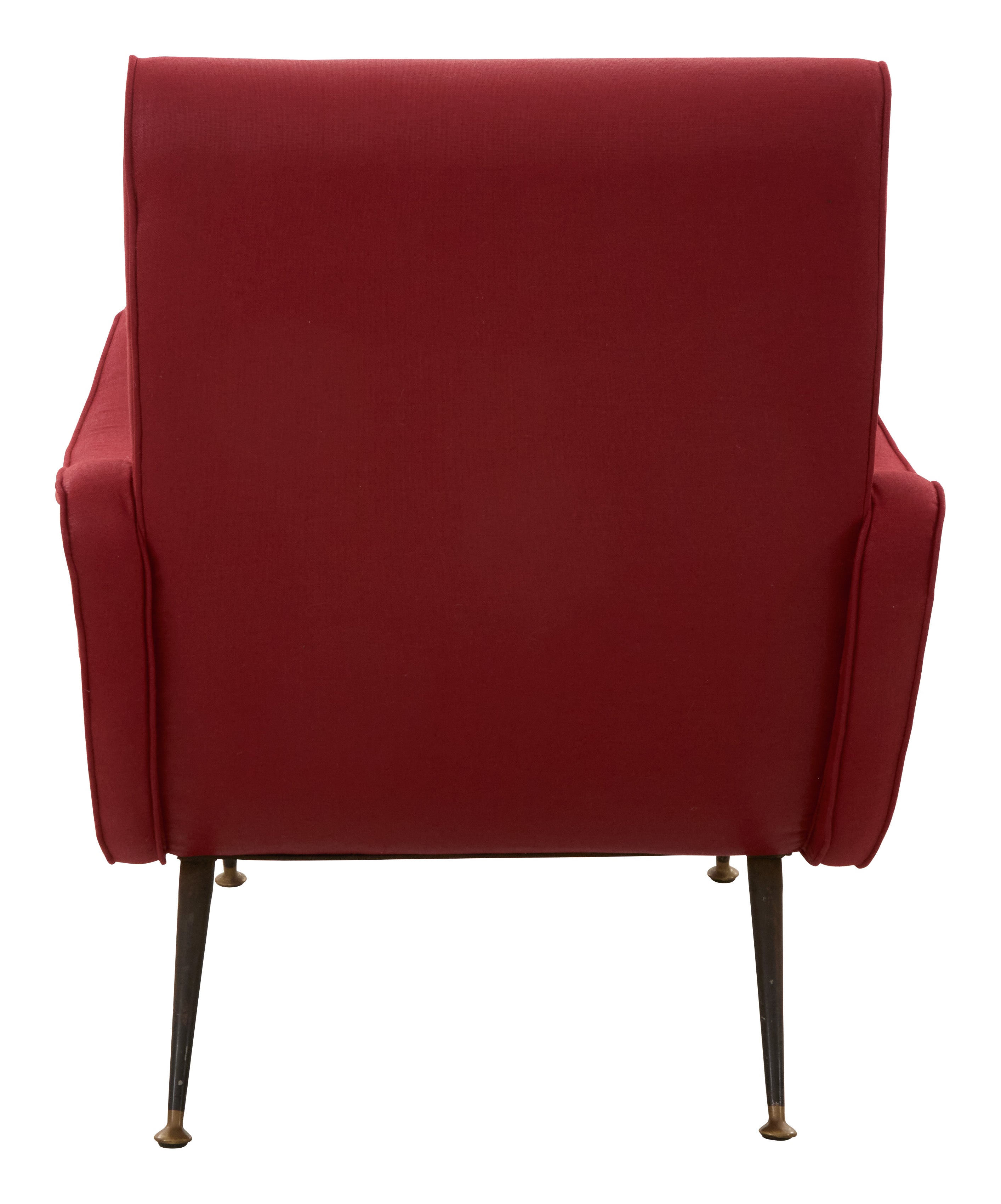 Jayson Home - Vintage Red Italian Lounge Chair