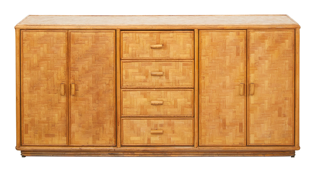 Jayson Home - Vintage Rattan Sideboard