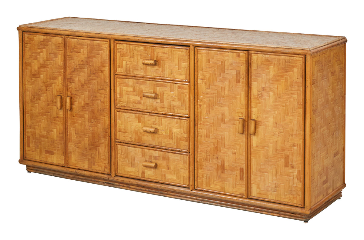 Jayson Home - Vintage Rattan Sideboard