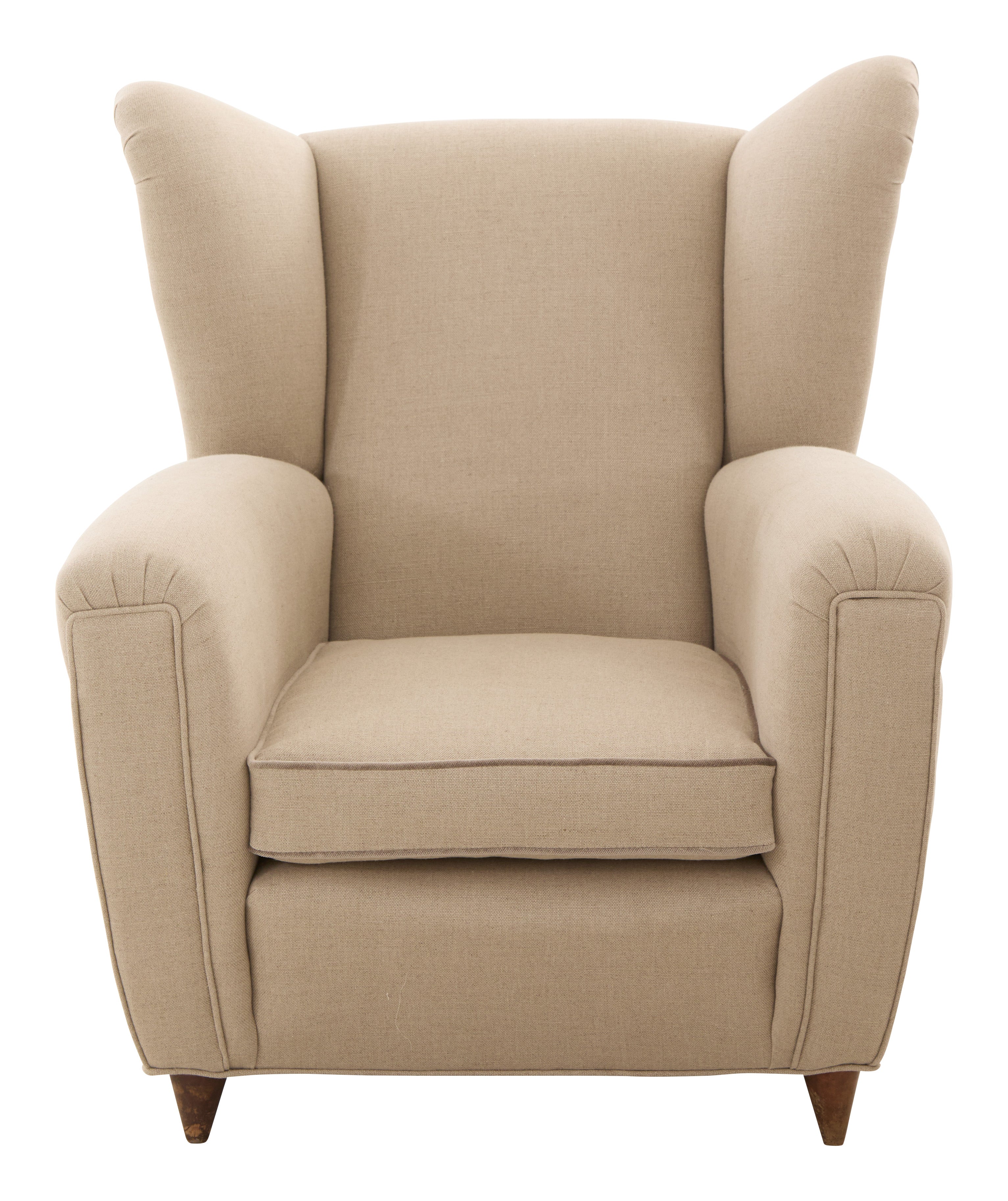 Jayson Home - Vintage Linen Wingback Chair