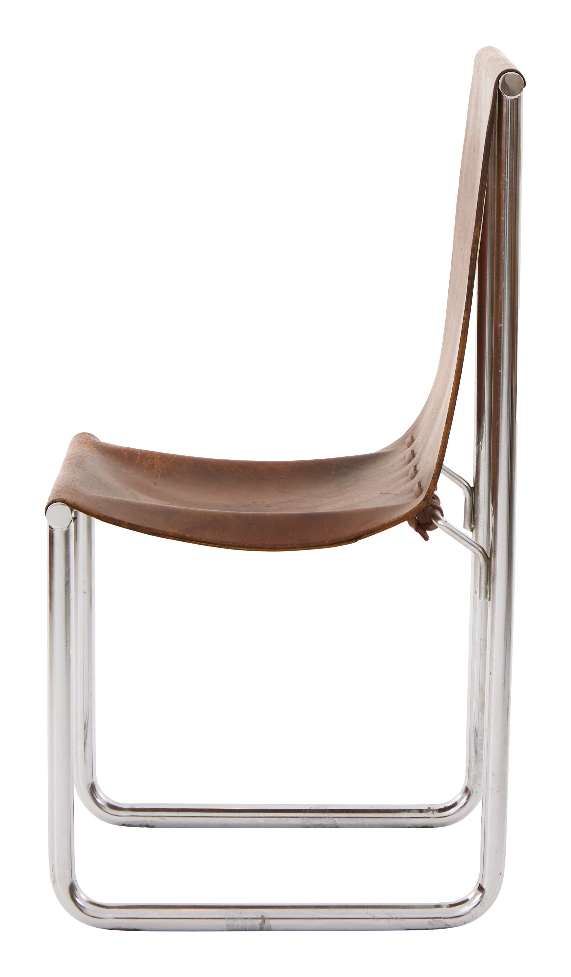 Jayson Home - Vintage Leather Sling Dining Chair