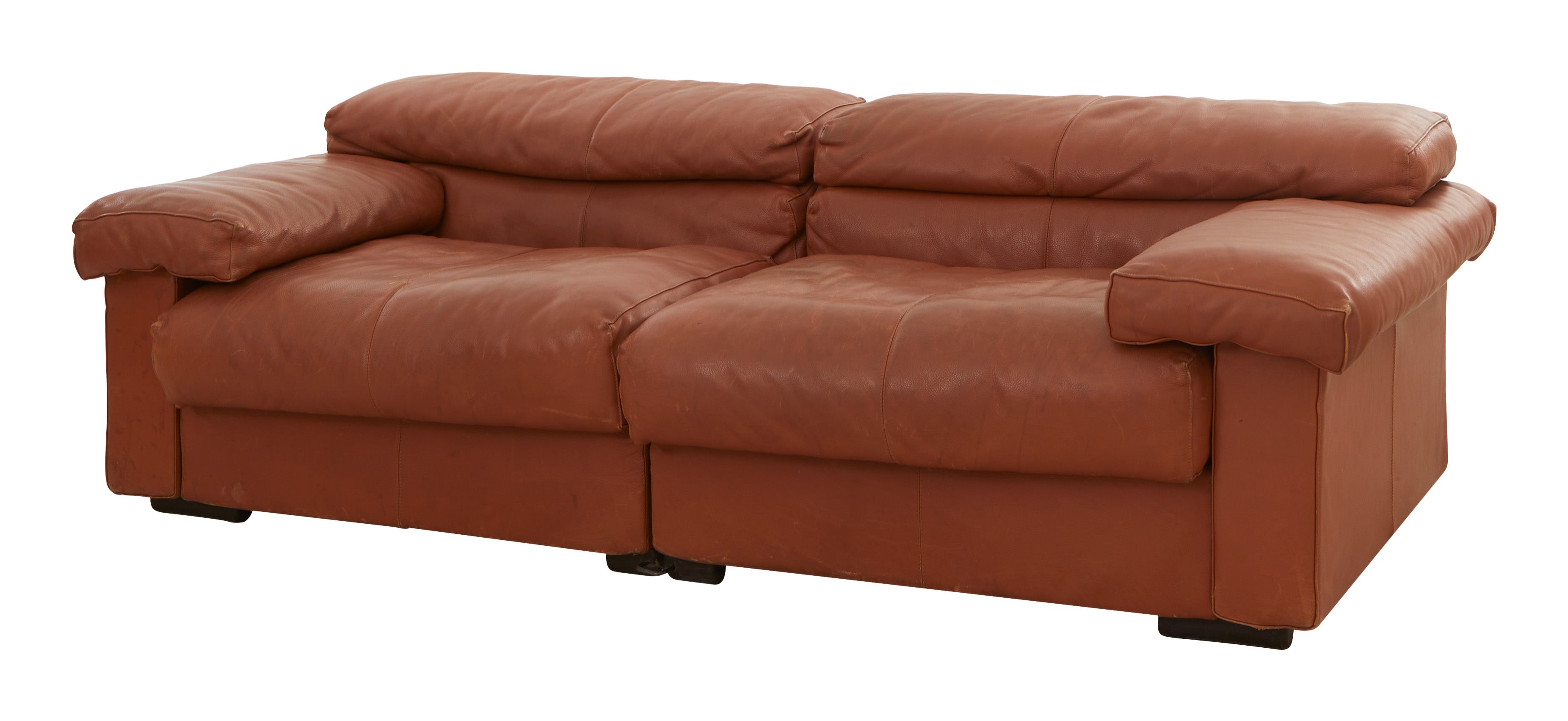 Jayson Home - Vintage Erasmo Leather Sofa