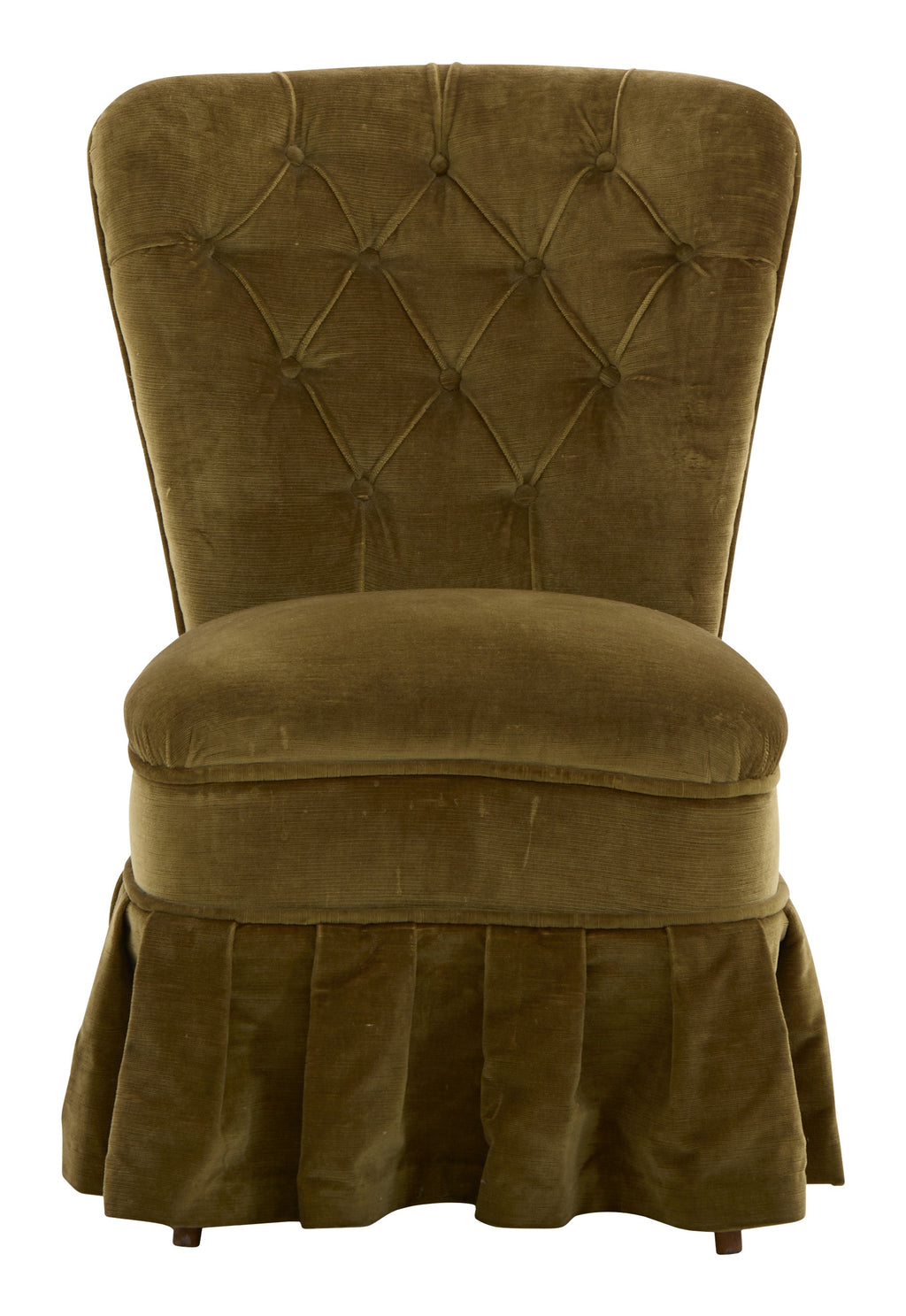 Jayson Home - Vintage Velvet Slipper Chair