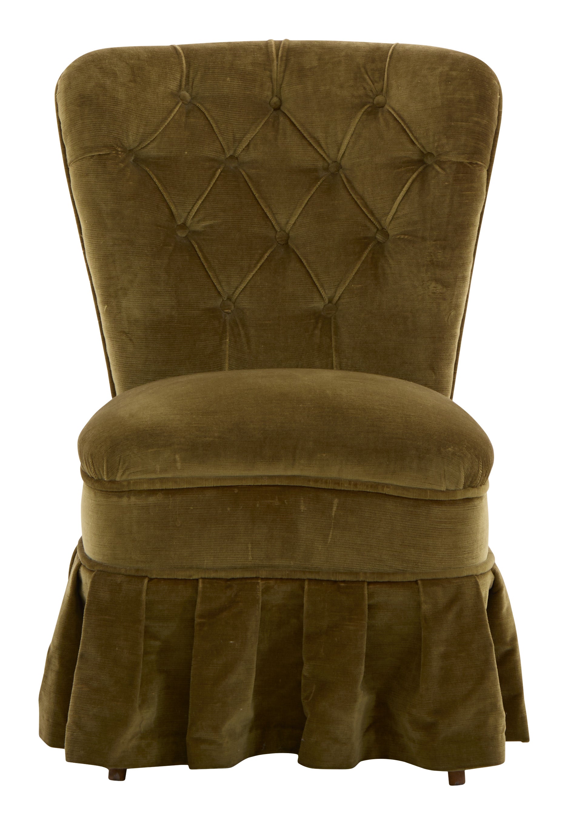 Jayson Home - Vintage Velvet Slipper Chair