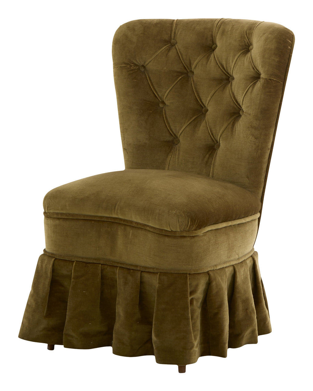 Jayson Home - Vintage Velvet Slipper Chair
