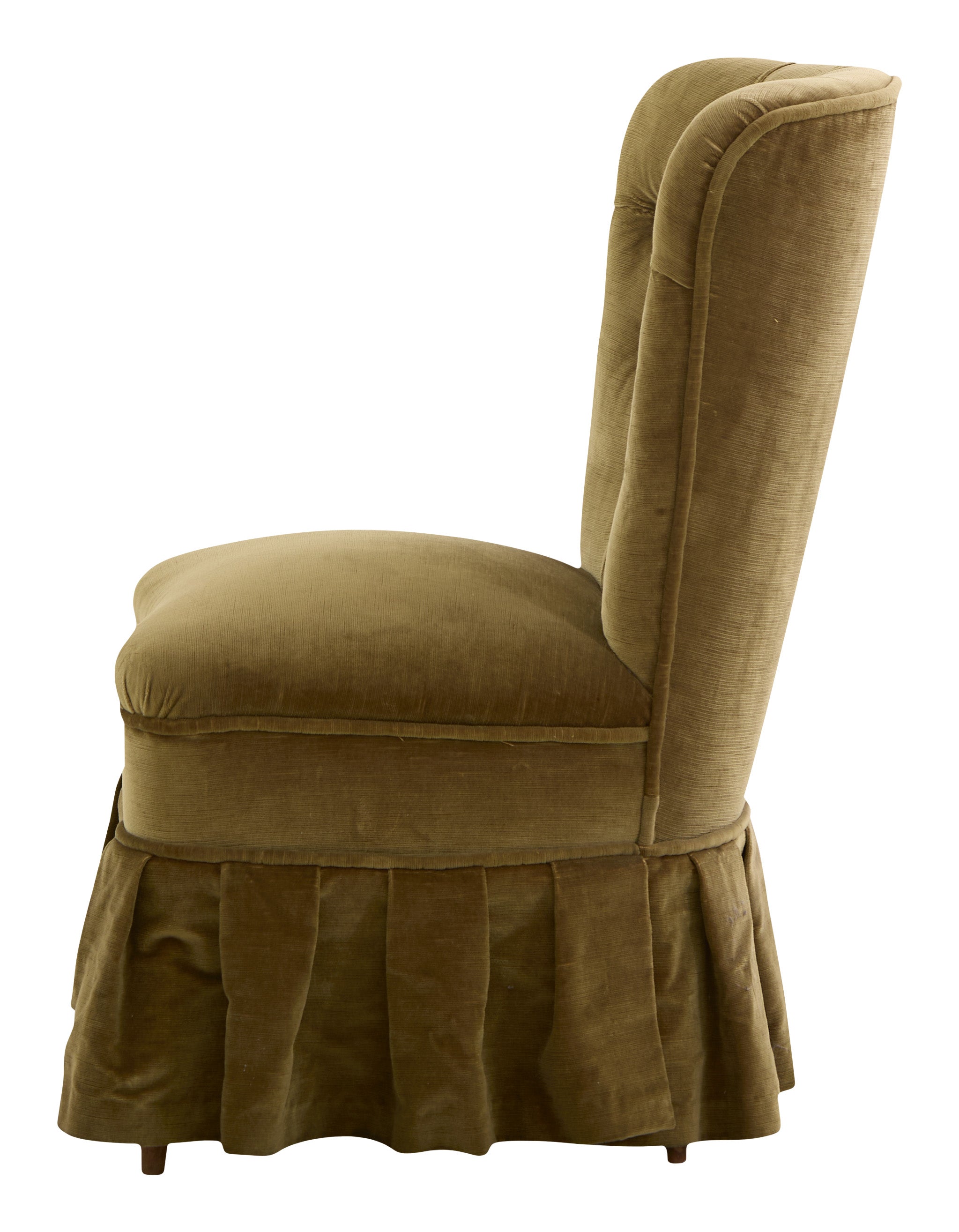 Jayson Home - Vintage Velvet Slipper Chair