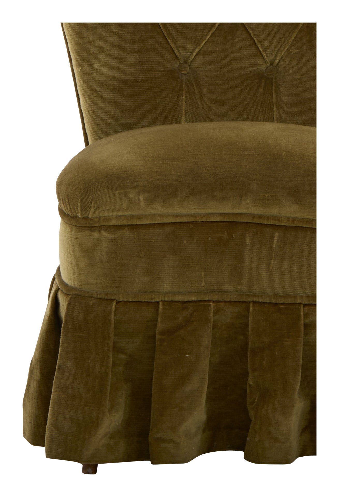 Jayson Home - Vintage Velvet Slipper Chair