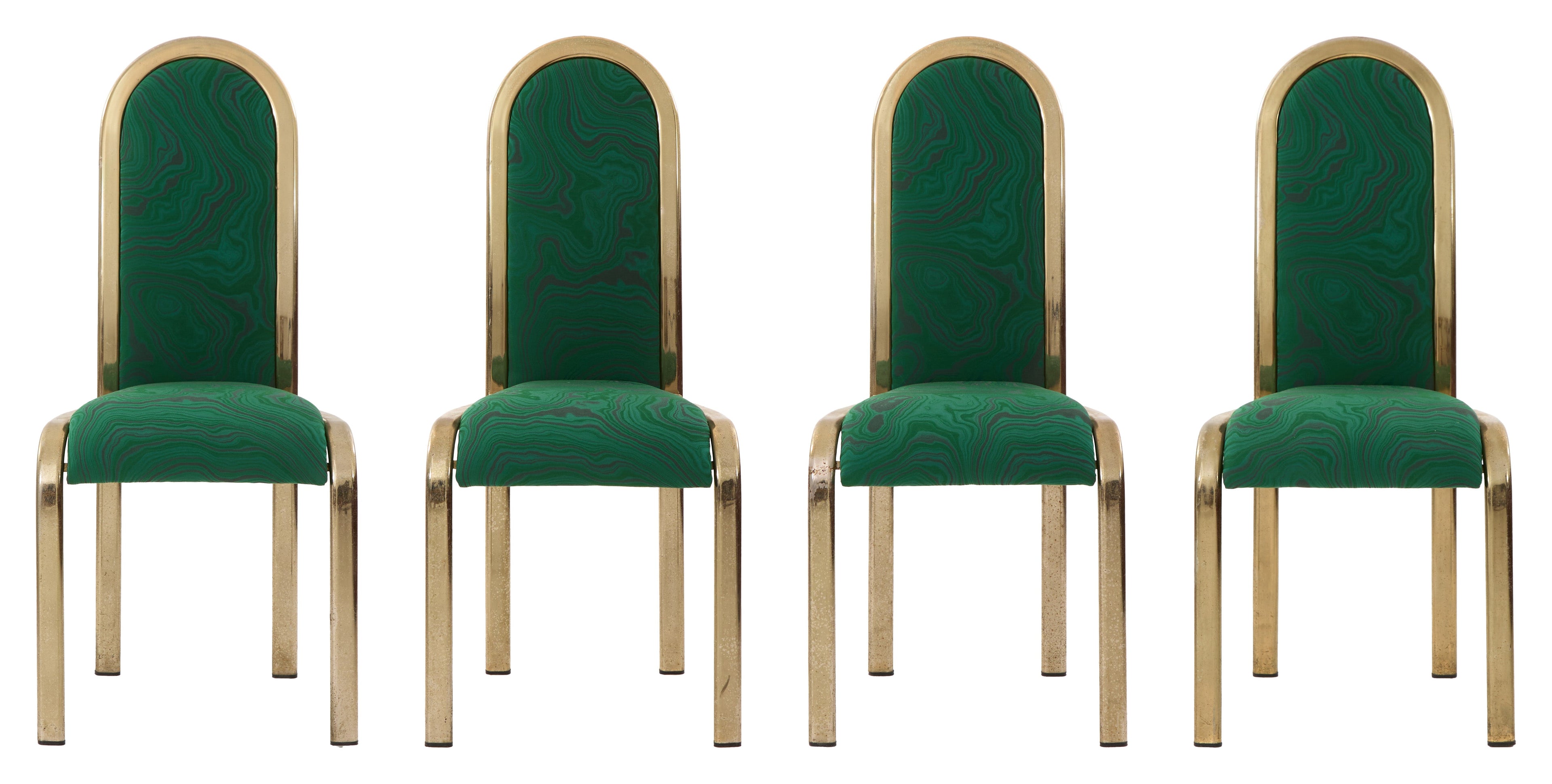 Jayson Home - Vintage Green Malachite Dining Chair