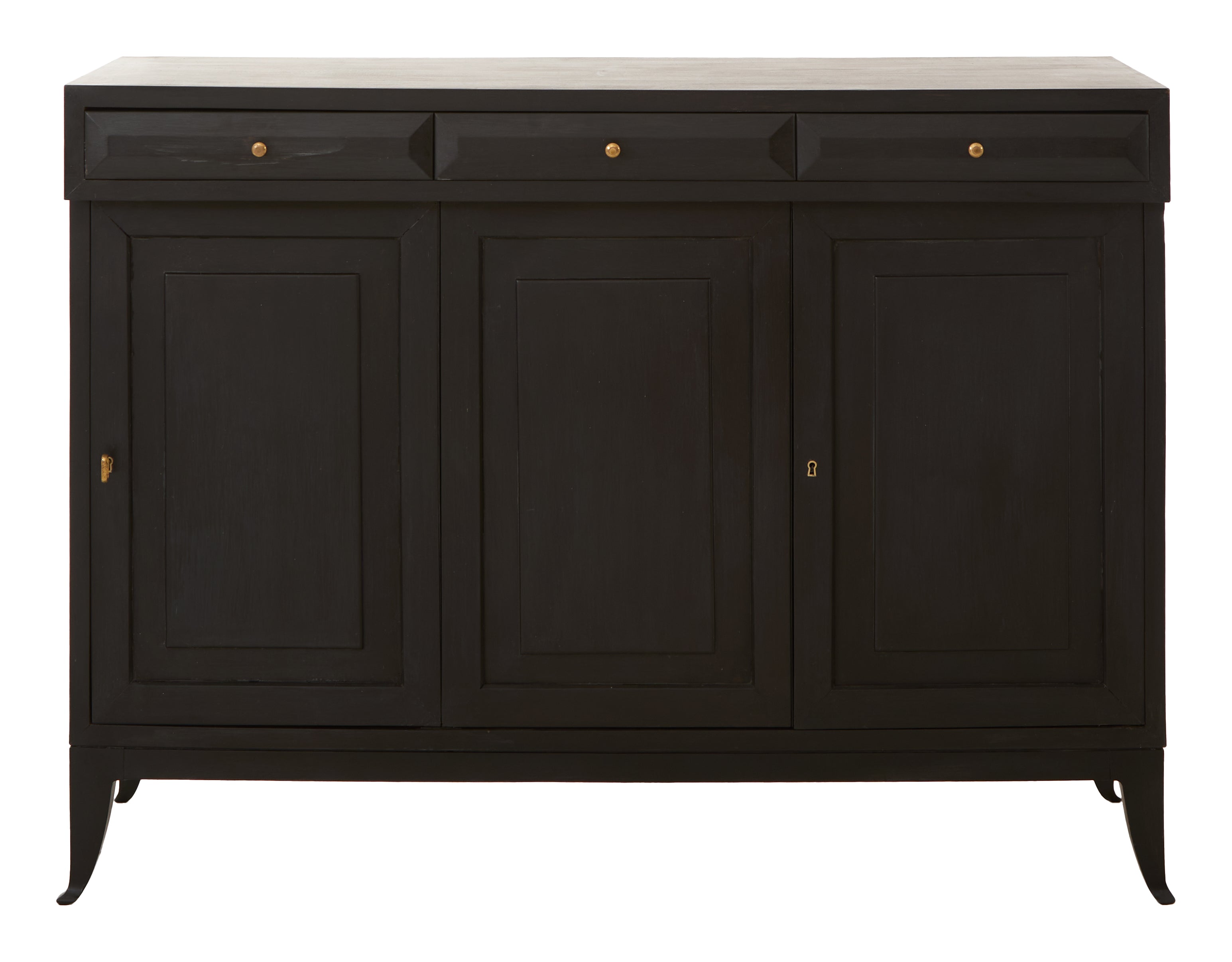 Jayson Home - Vintage Black Italian Credenza