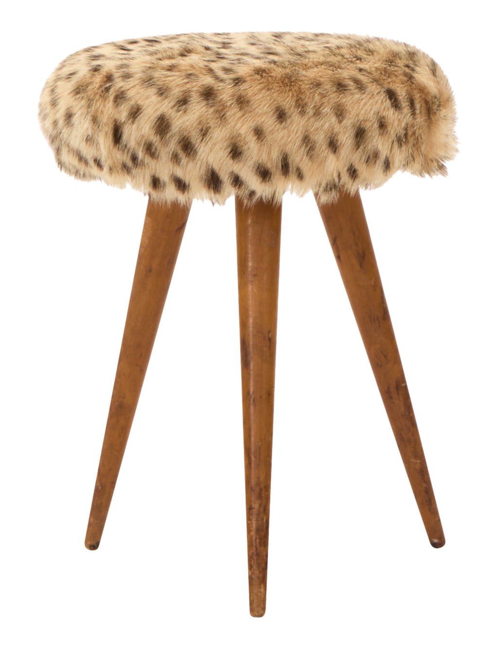 Jayson Home - Vintage Spotted Hide Stool