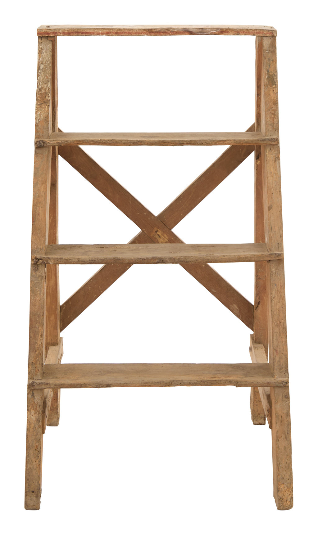 Jayson Home - Antique Wood Step Ladder