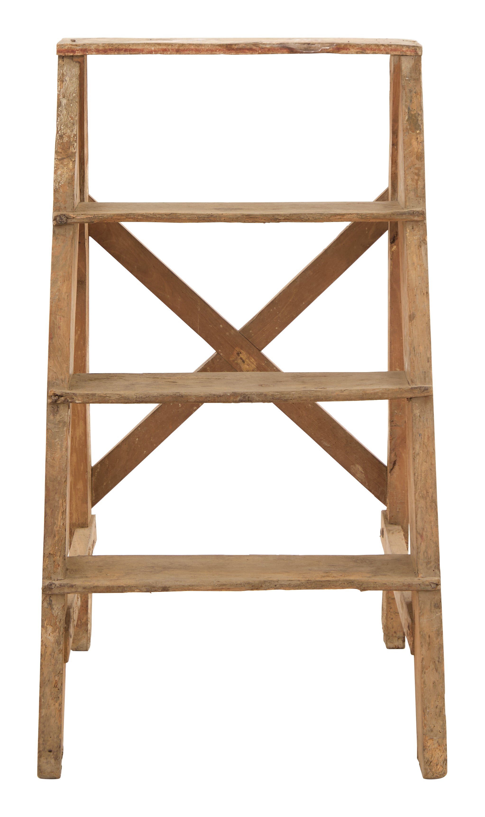 Jayson Home - Antique Wood Step Ladder