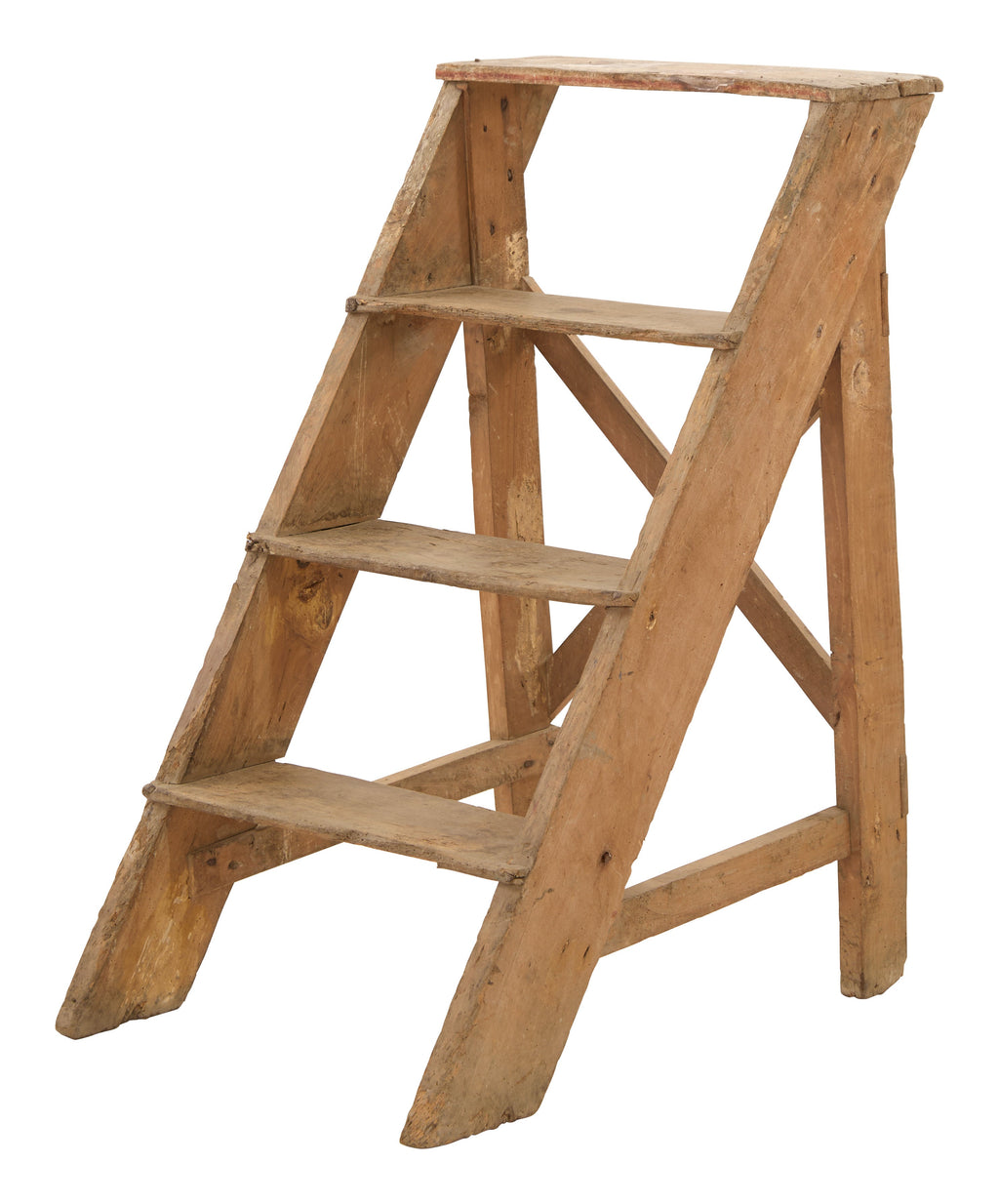 Jayson Home - Antique Wood Step Ladder