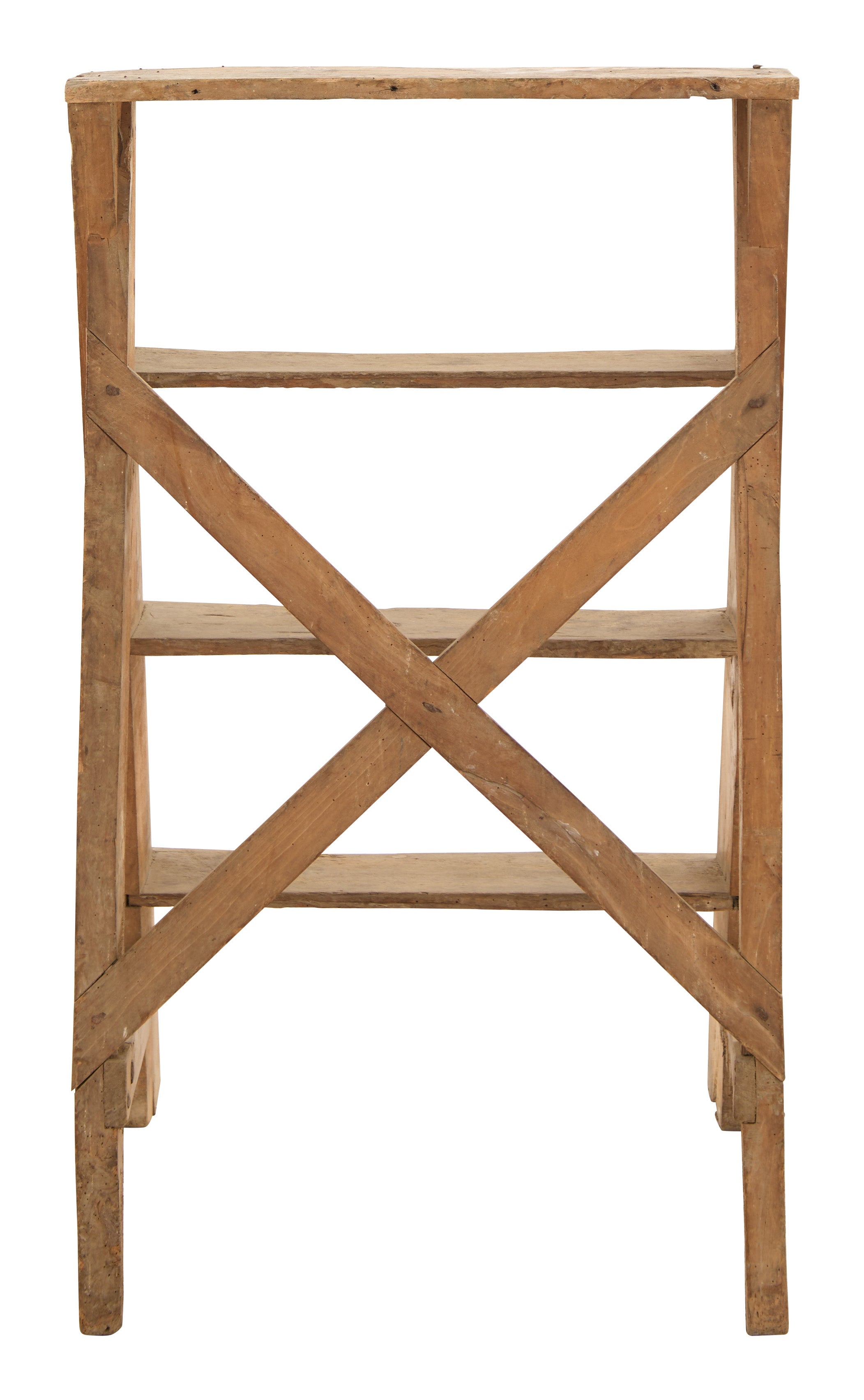 Jayson Home - Antique Wood Step Ladder