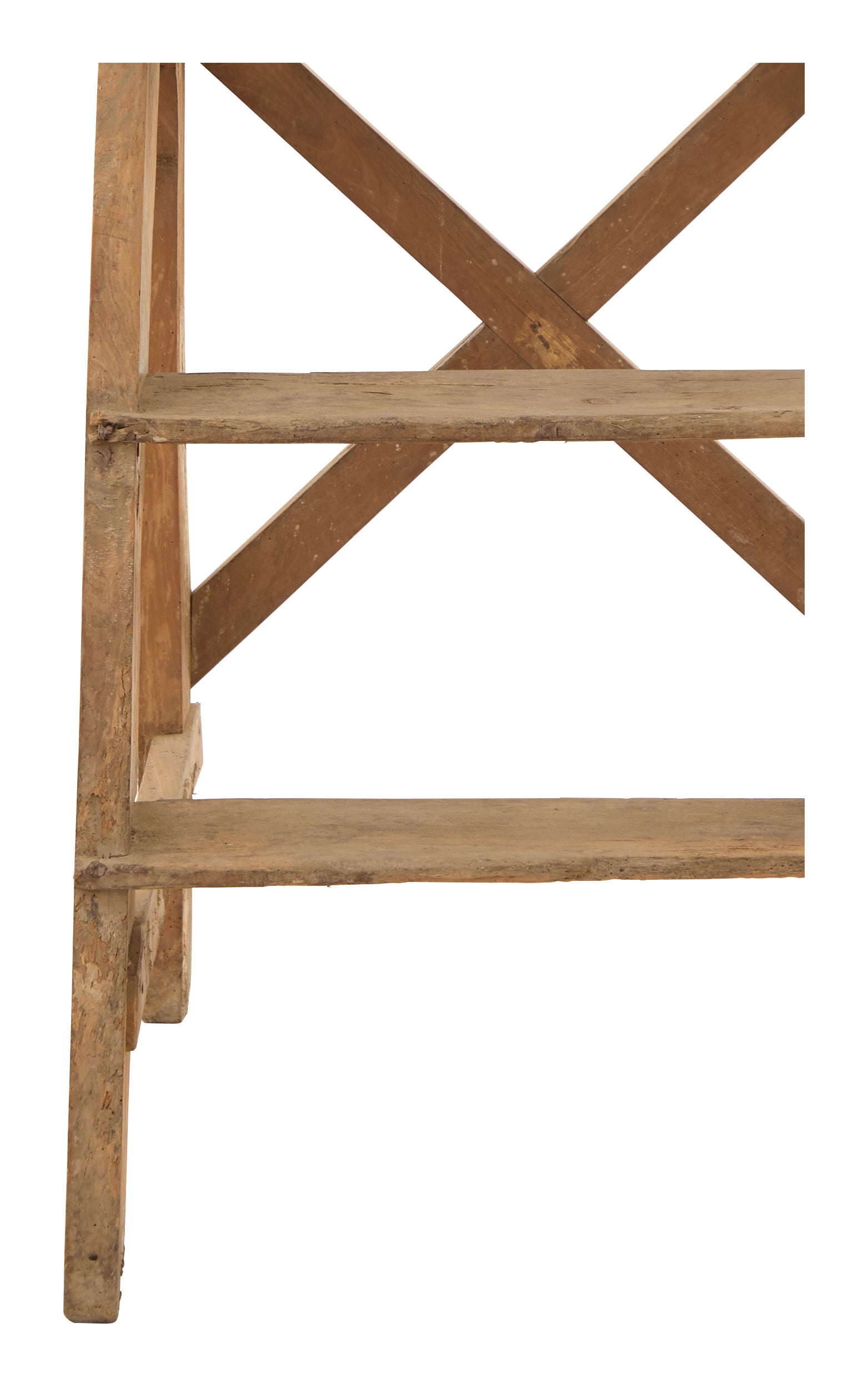Jayson Home - Antique Wood Step Ladder
