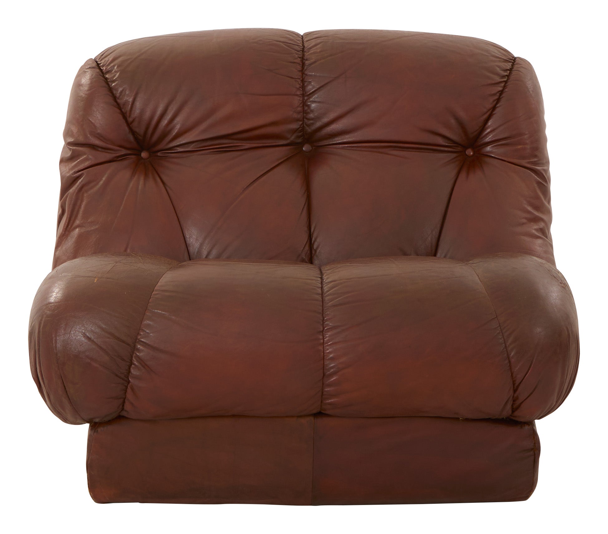 Jayson Home - Vintage Leather Lounge Chair