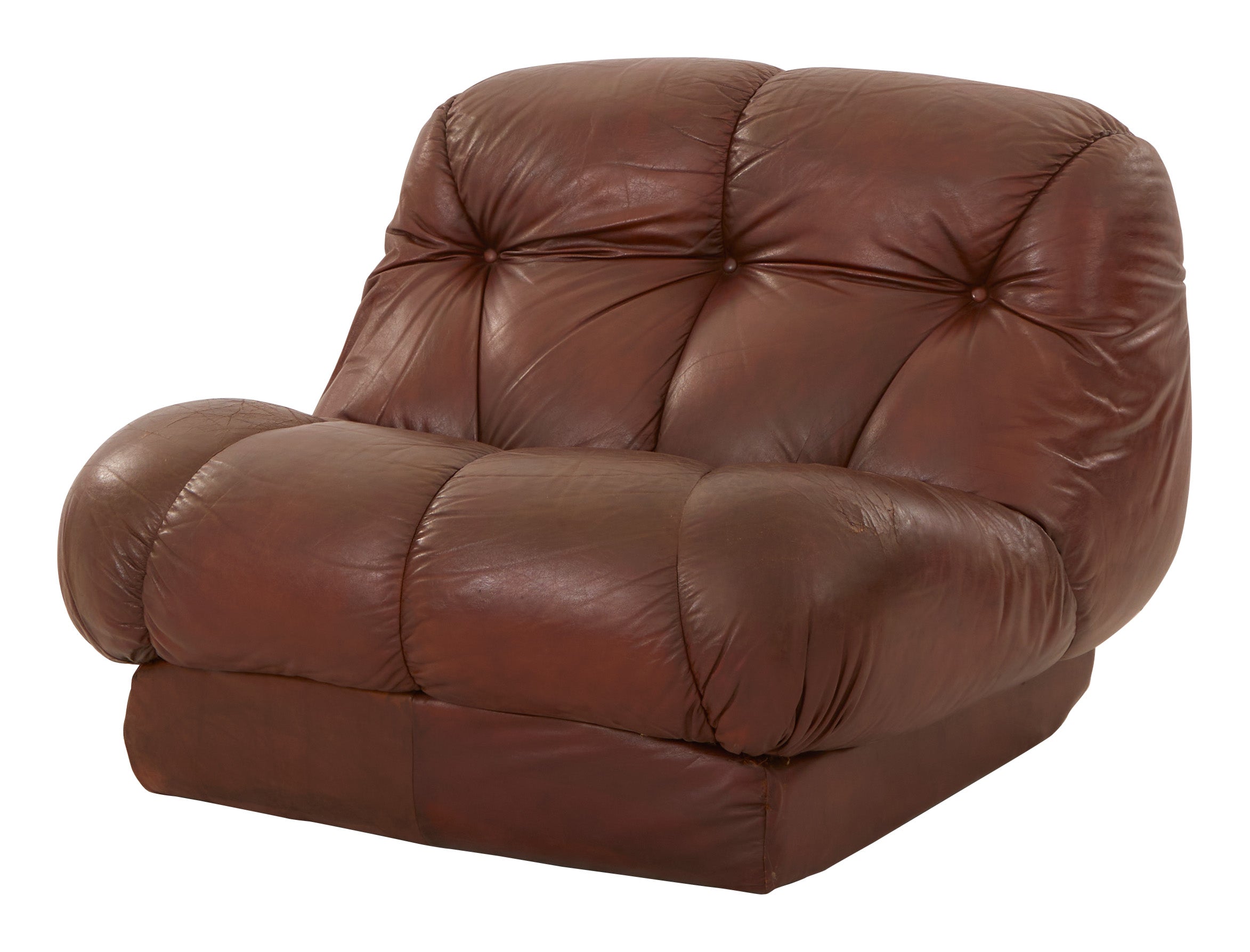 Jayson Home - Vintage Leather Lounge Chair