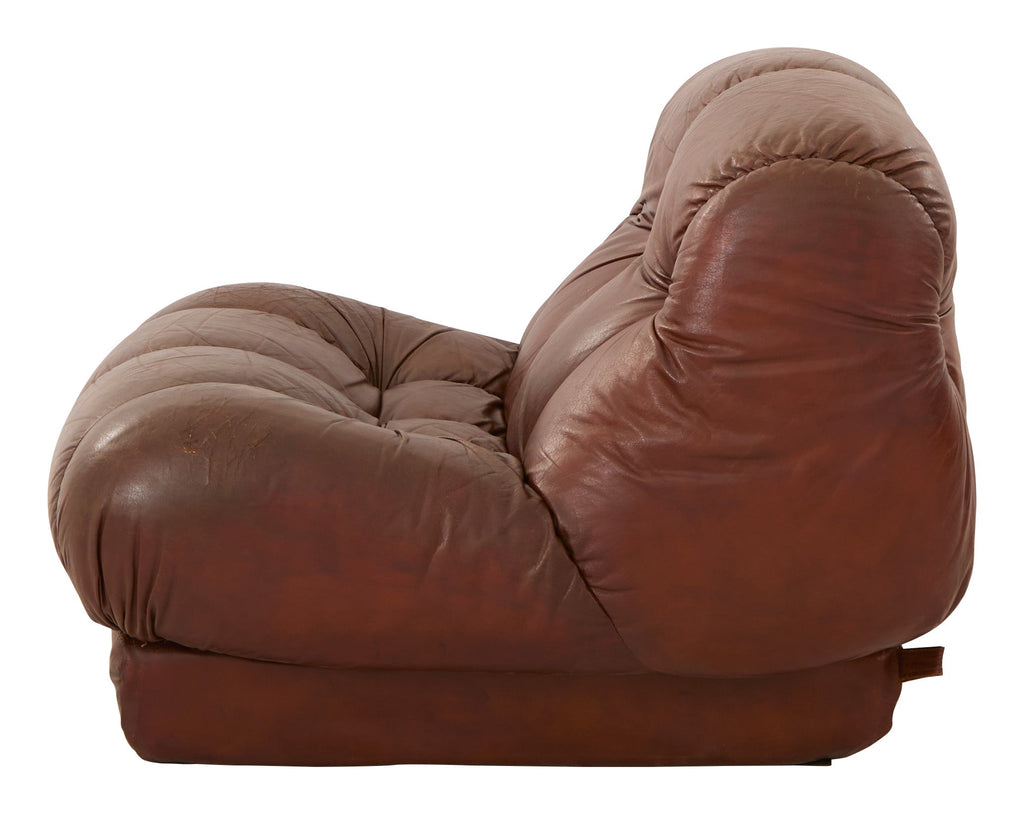 Jayson Home - Vintage Leather Lounge Chair
