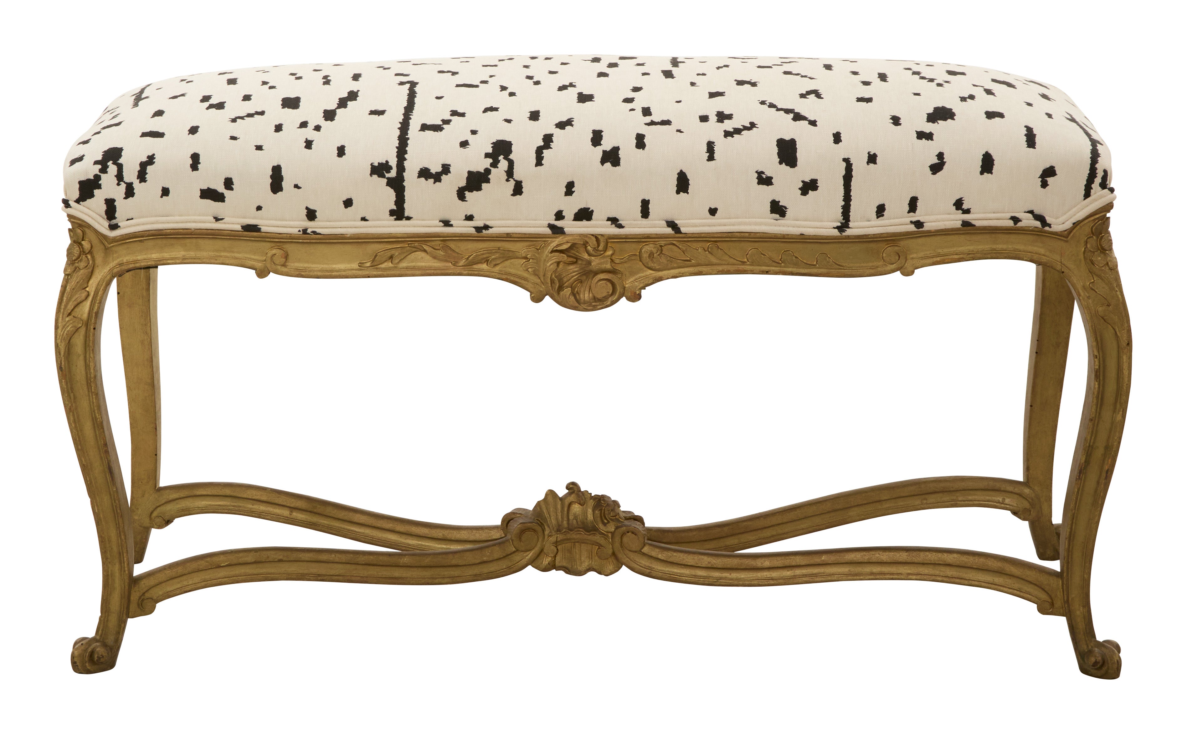 Jayson Home - Antique Louis XV Gilt Bench