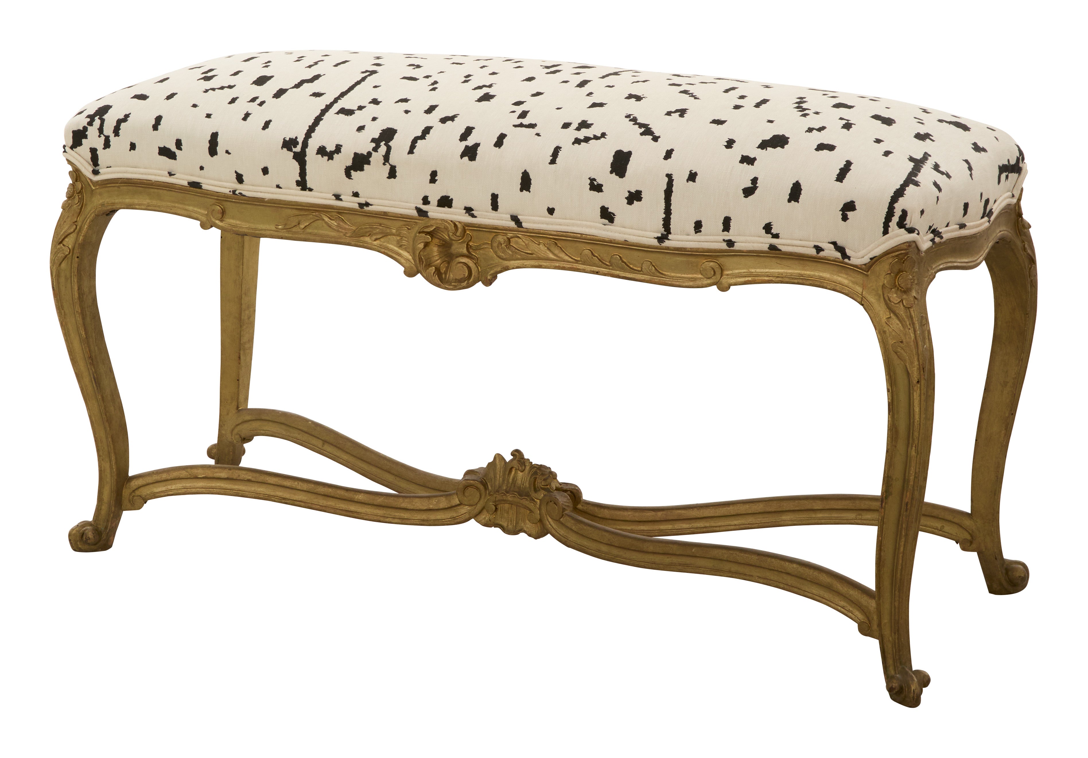 Jayson Home - Antique Louis XV Gilt Bench