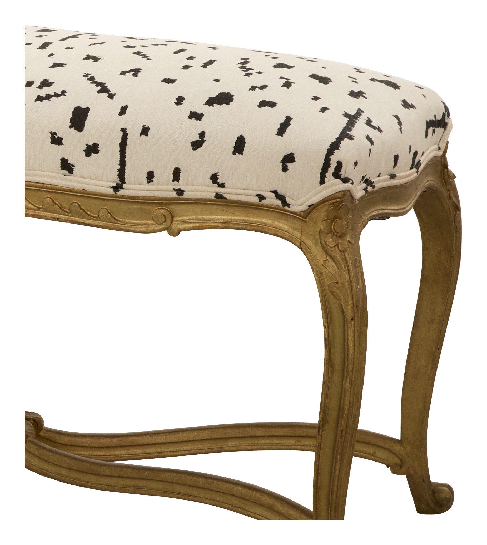 Jayson Home - Antique Louis XV Gilt Bench