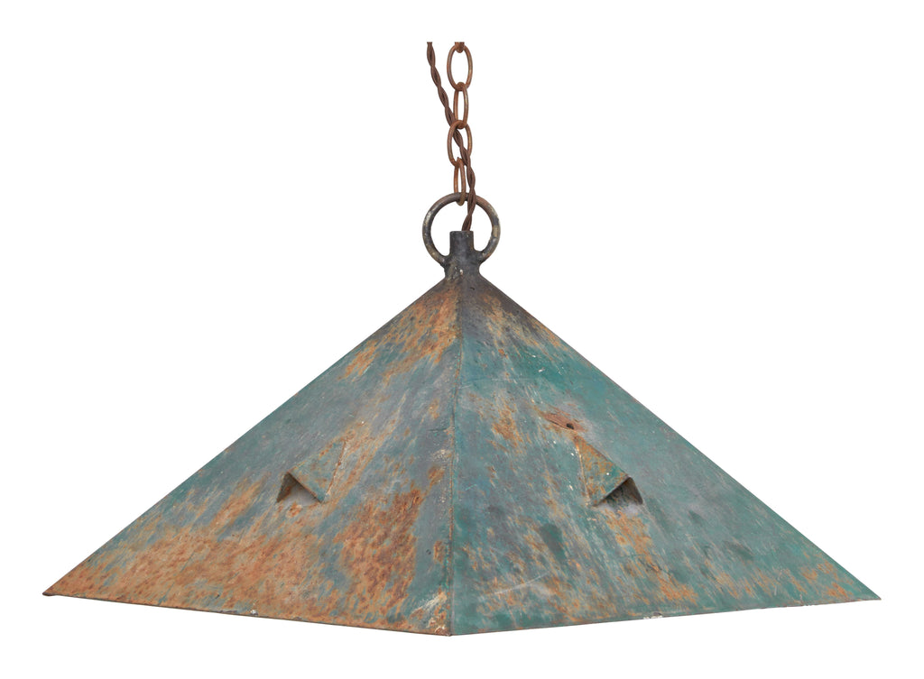 Jayson Home - Vintage Brutalist Metal Pendant