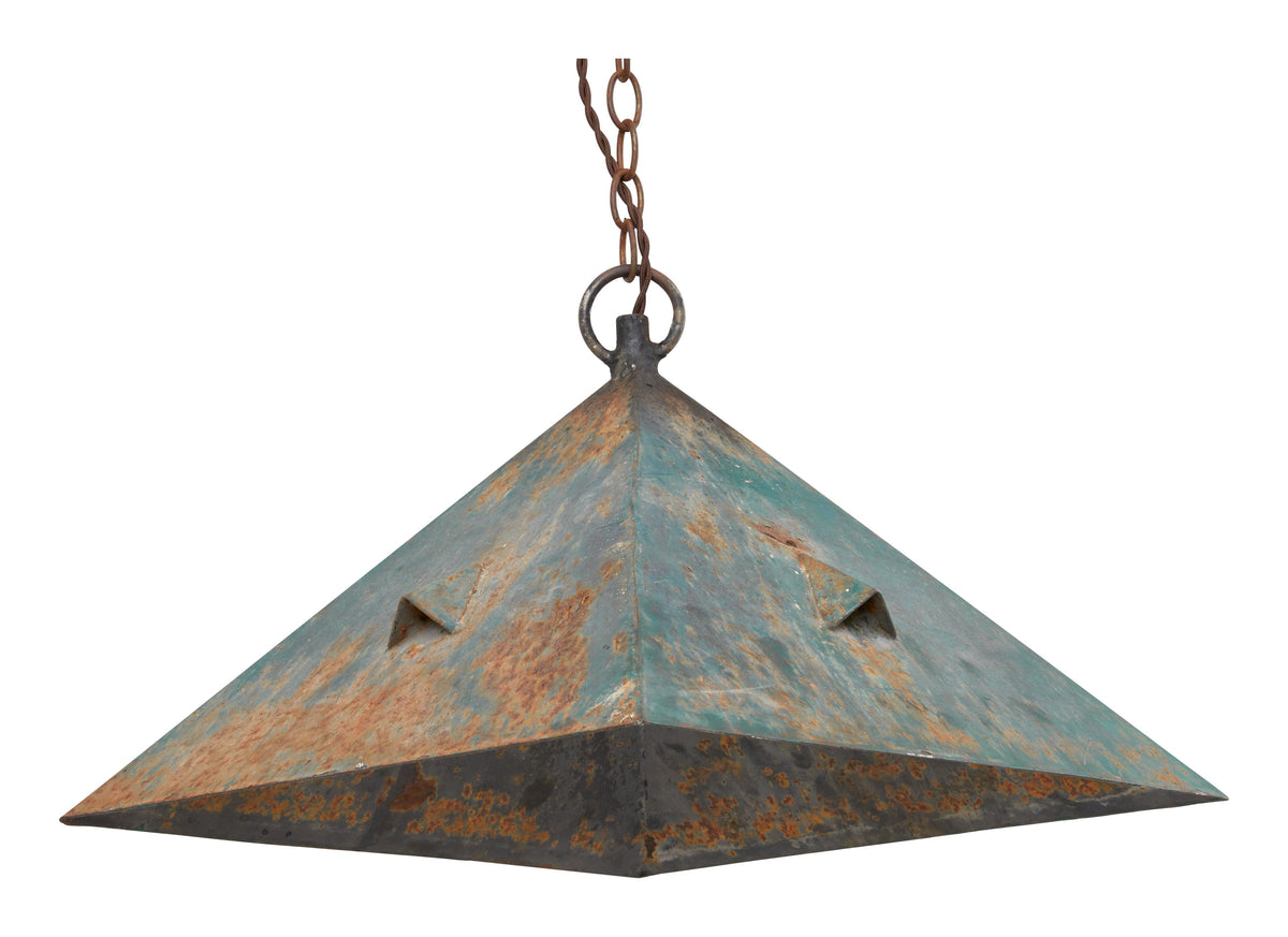 Jayson Home - Vintage Brutalist Metal Pendant