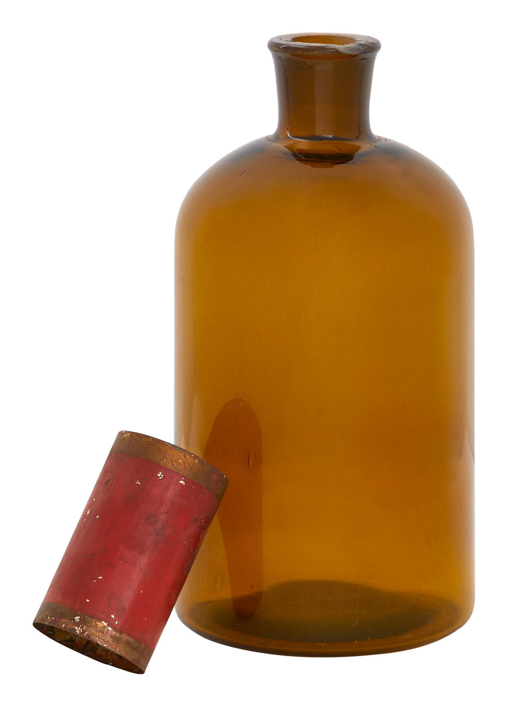 Jayson Home - Antique Amber Apothecary Bottle