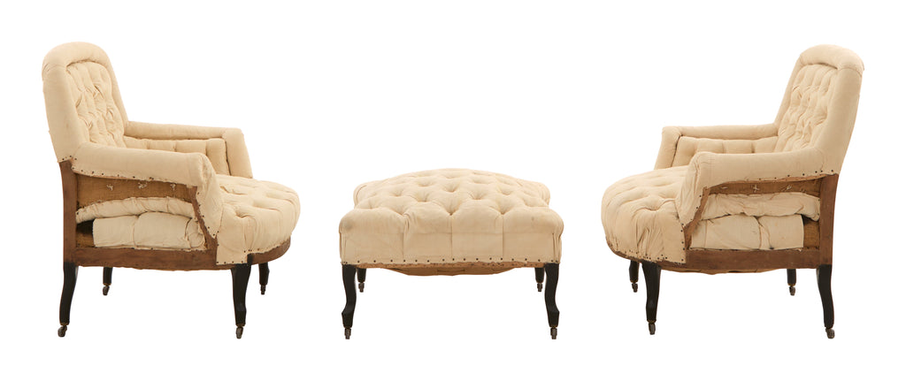 Jayson Home - Antique Unupholstered Salon Set