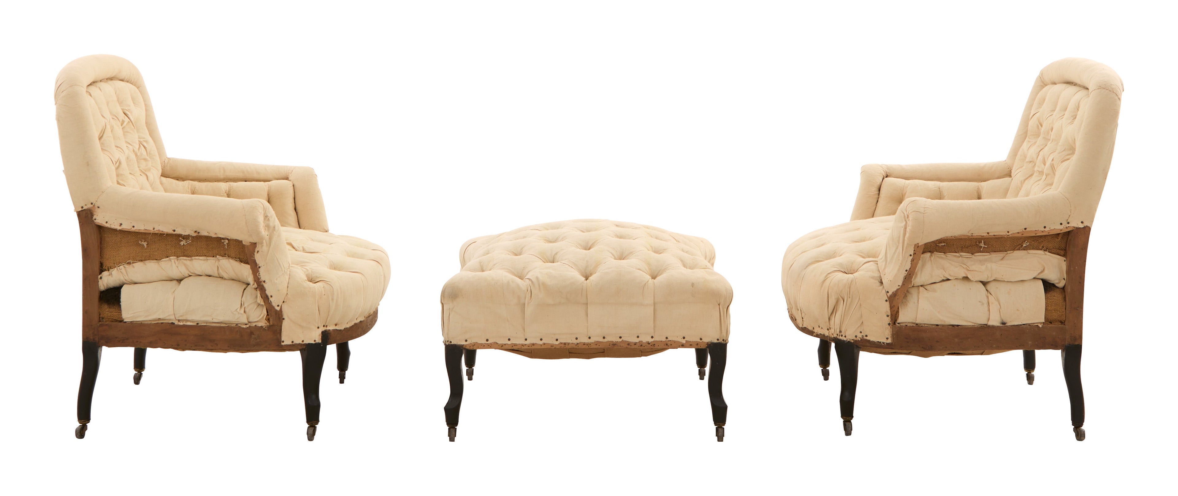 Jayson Home - Antique Unupholstered Salon Set
